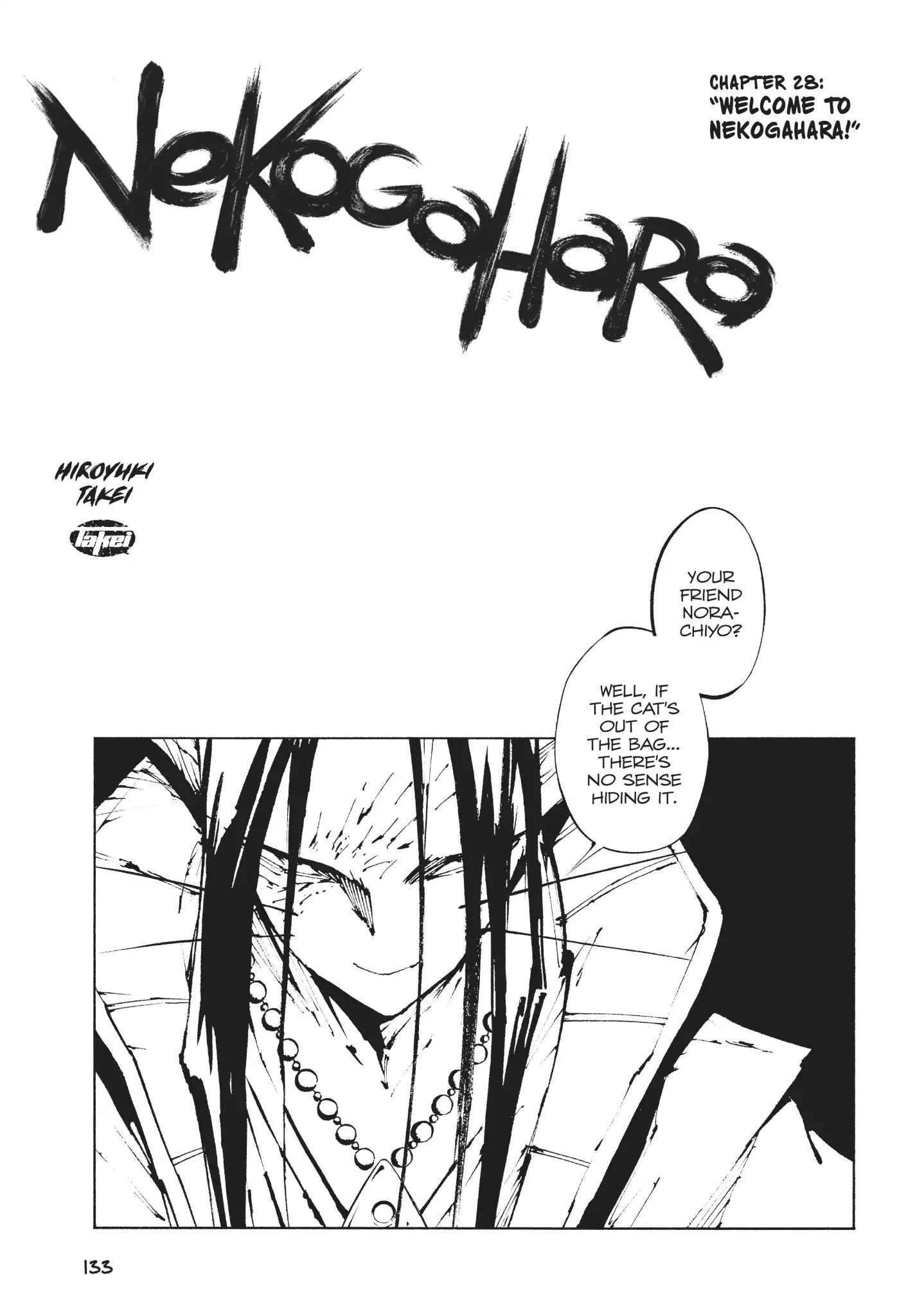 Nekogahara: Stray Cat Samurai Chapter 28 #3