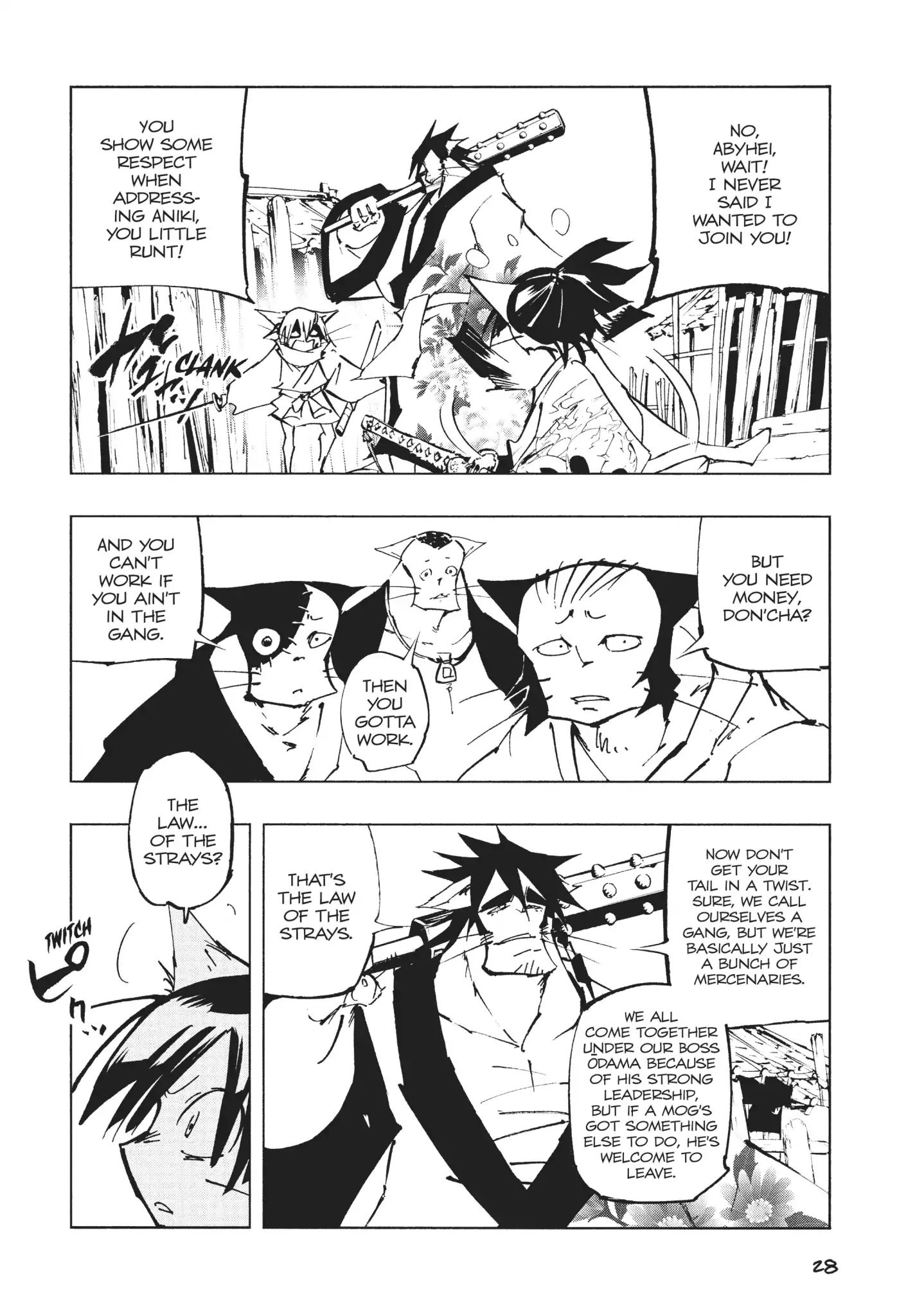 Nekogahara: Stray Cat Samurai Chapter 21 #4