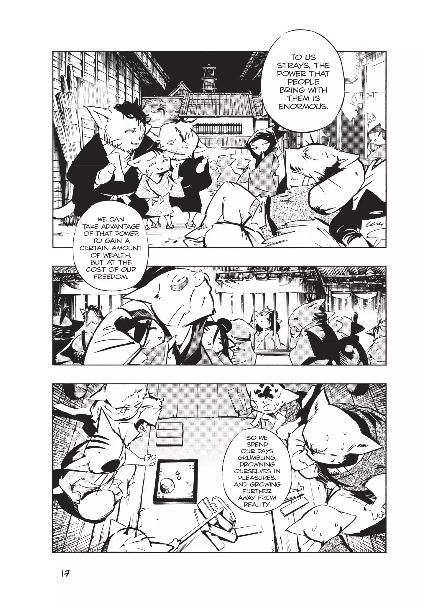 Nekogahara: Stray Cat Samurai Chapter 1 #16