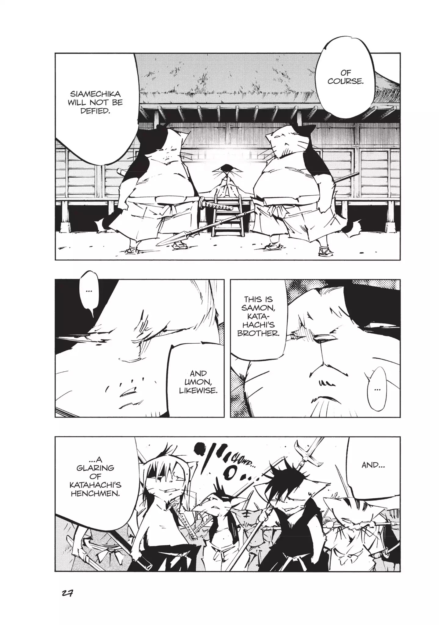 Nekogahara: Stray Cat Samurai Chapter 1 #25