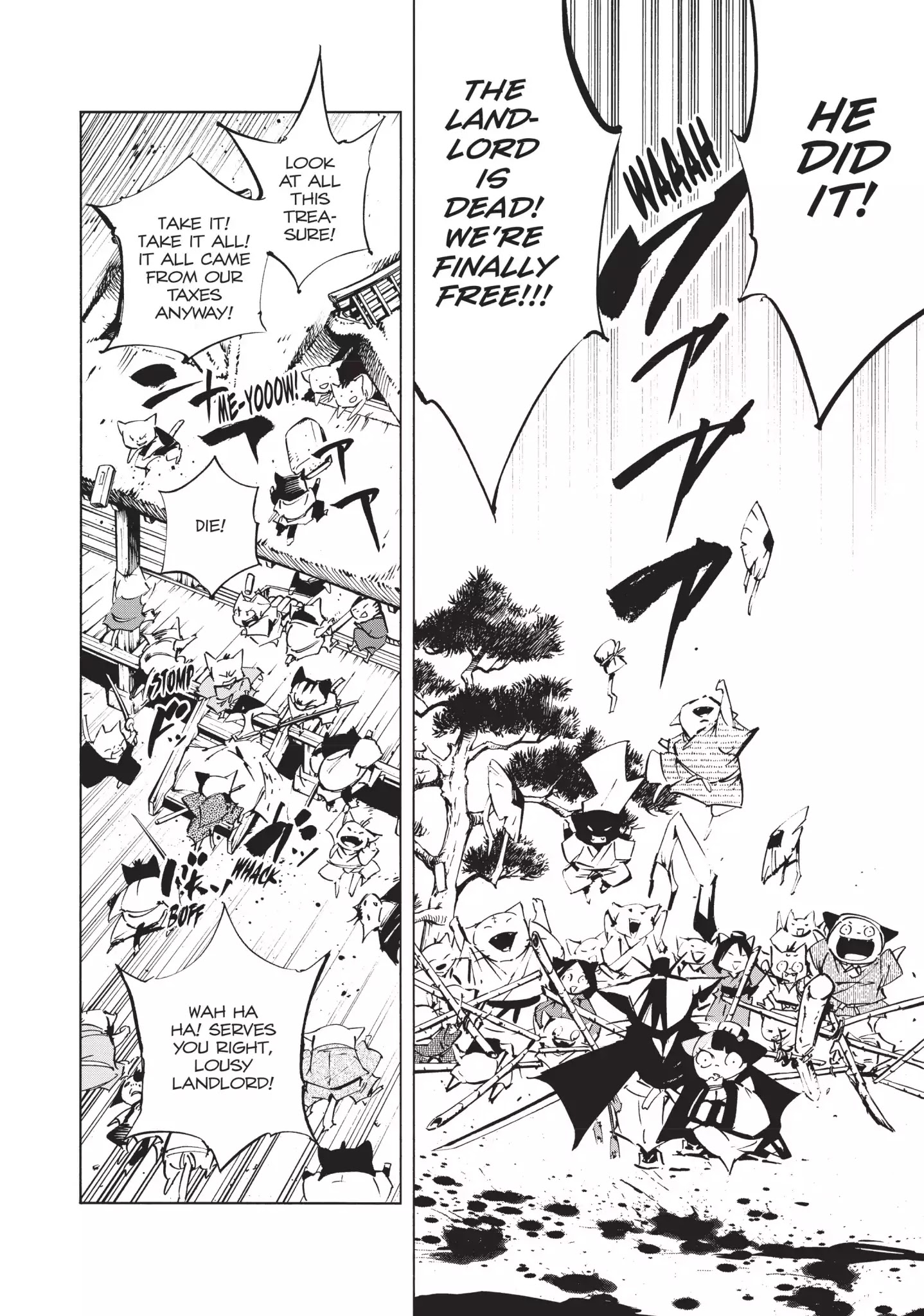 Nekogahara: Stray Cat Samurai Chapter 1 #40