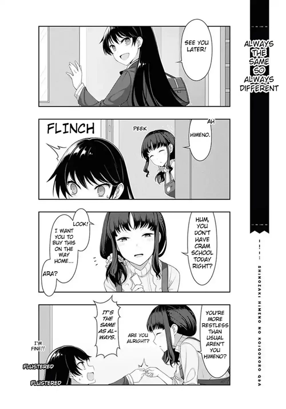 Shinozaki Himeno's Love Q&a Chapter 9 #2