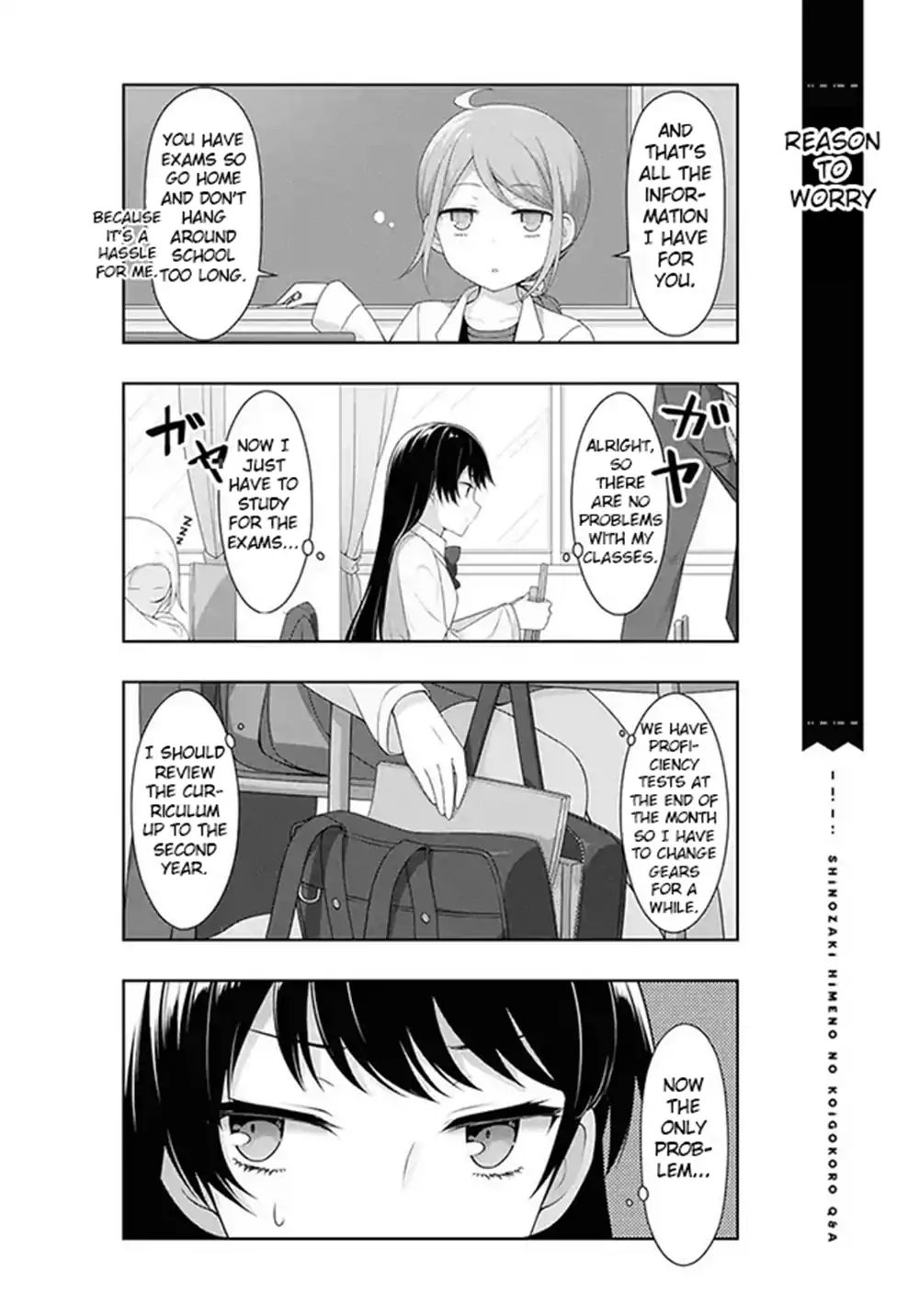 Shinozaki Himeno's Love Q&a Chapter 8 #2