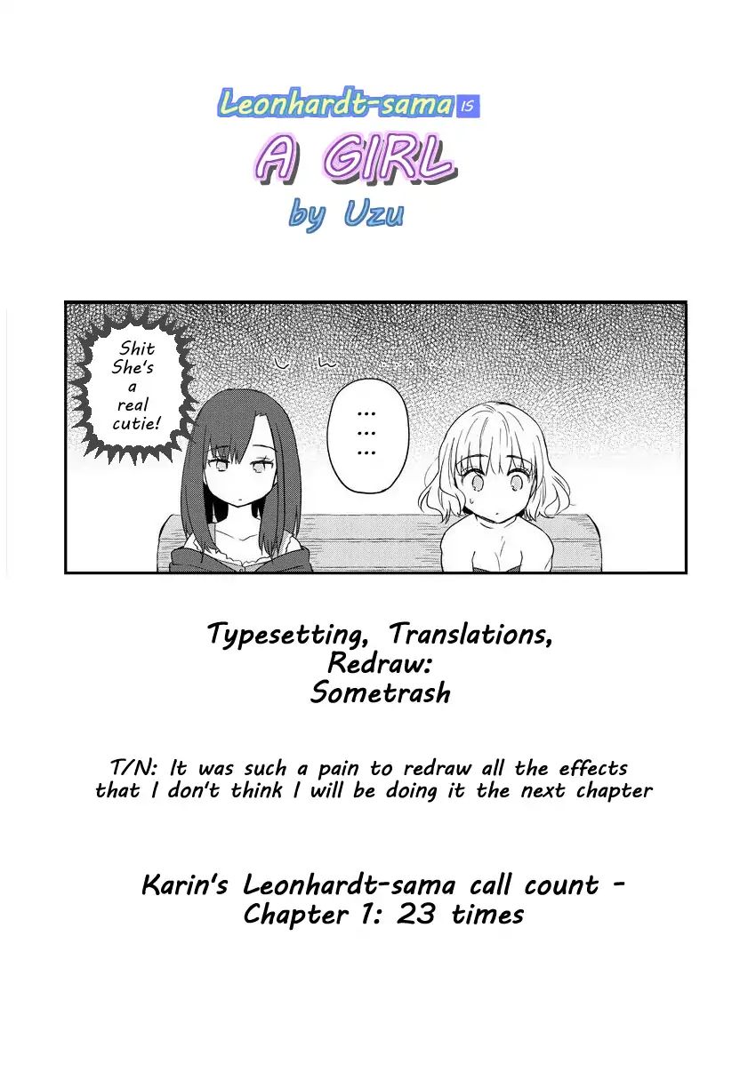 Leonhardt-Sama Is A Girl Chapter 1 #18