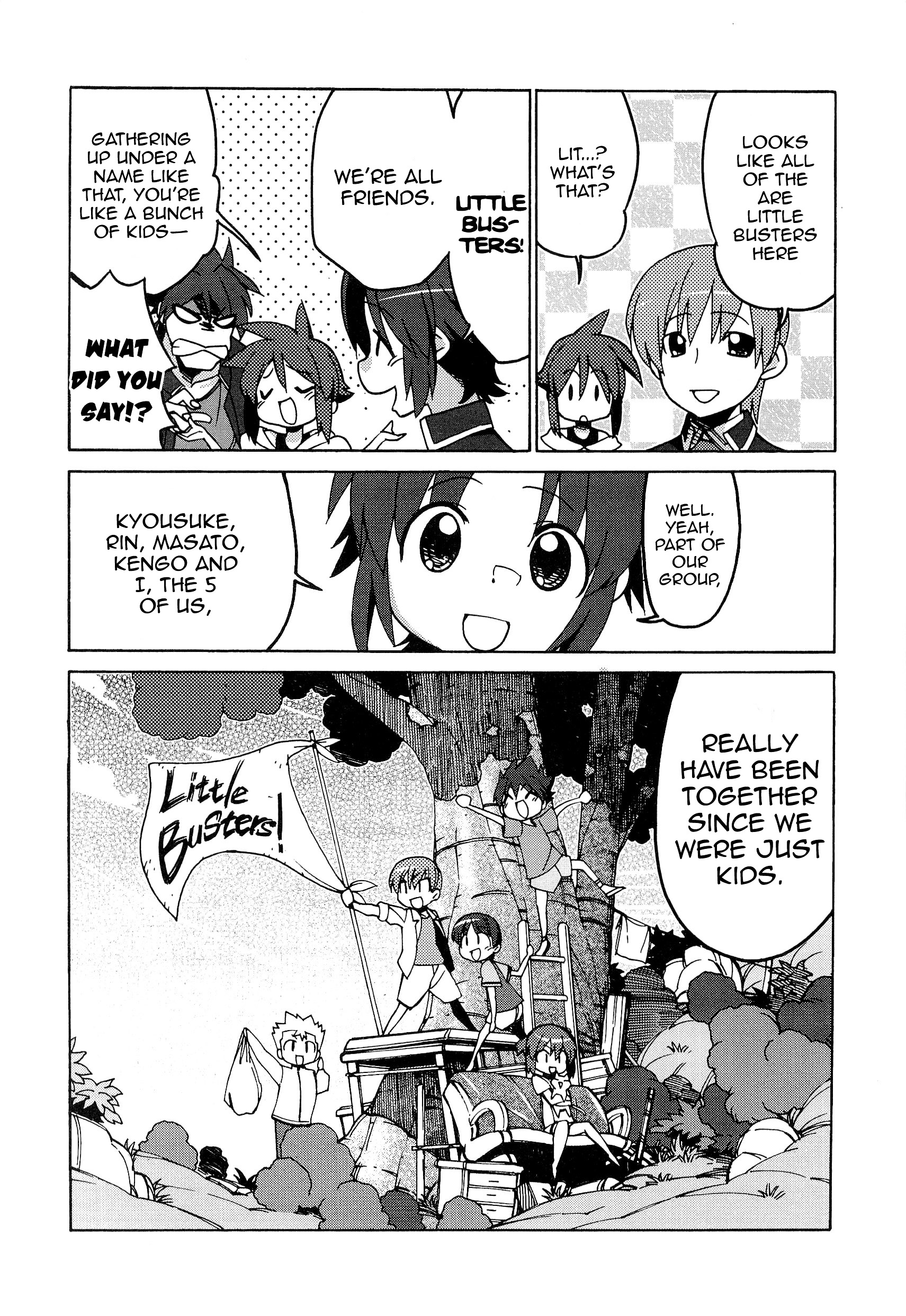 Little Busters! The 4-Koma Chapter 47 #7