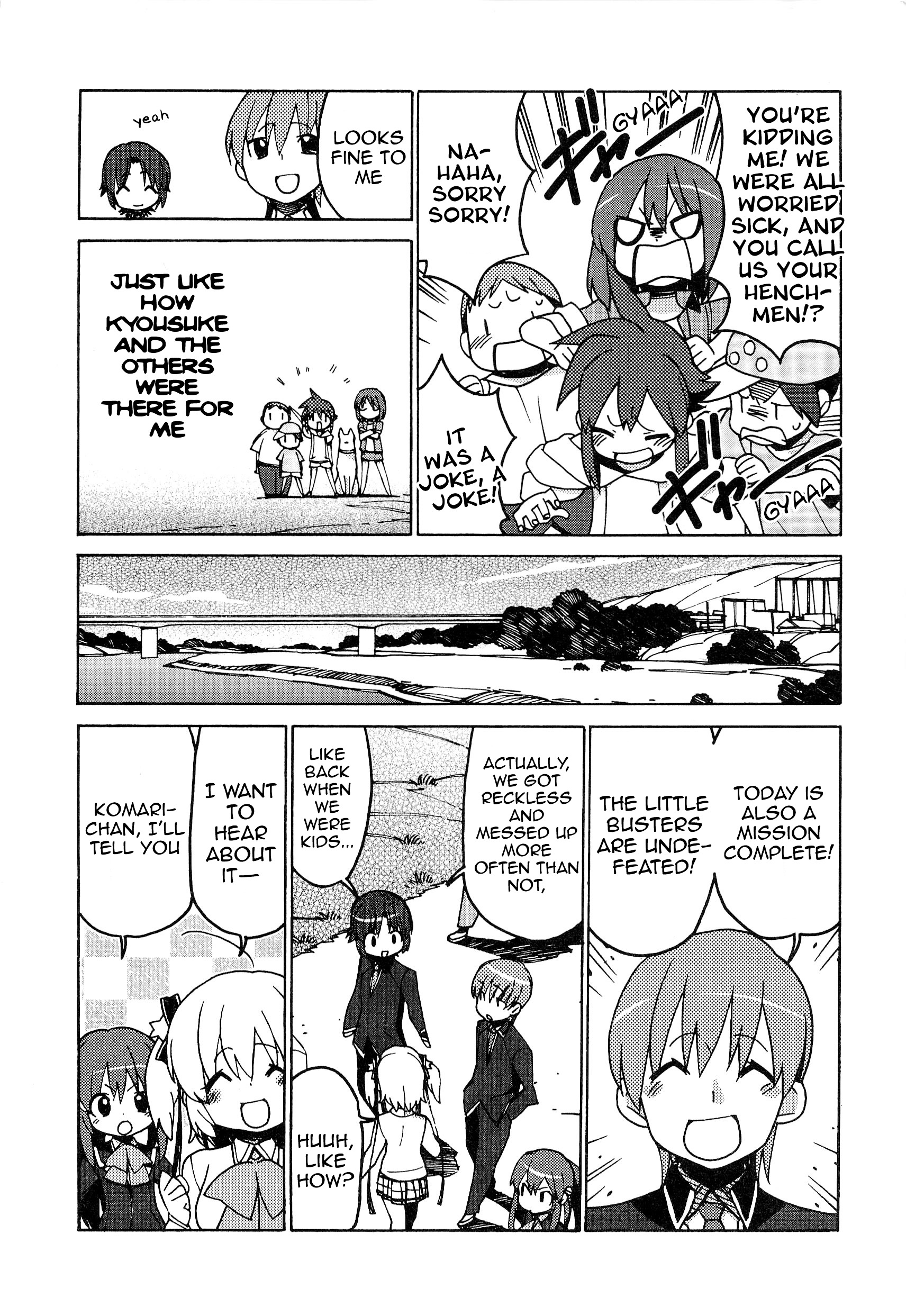 Little Busters! The 4-Koma Chapter 47 #25