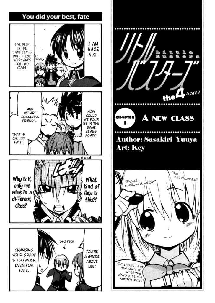 Little Busters! The 4-Koma Chapter 1 #3