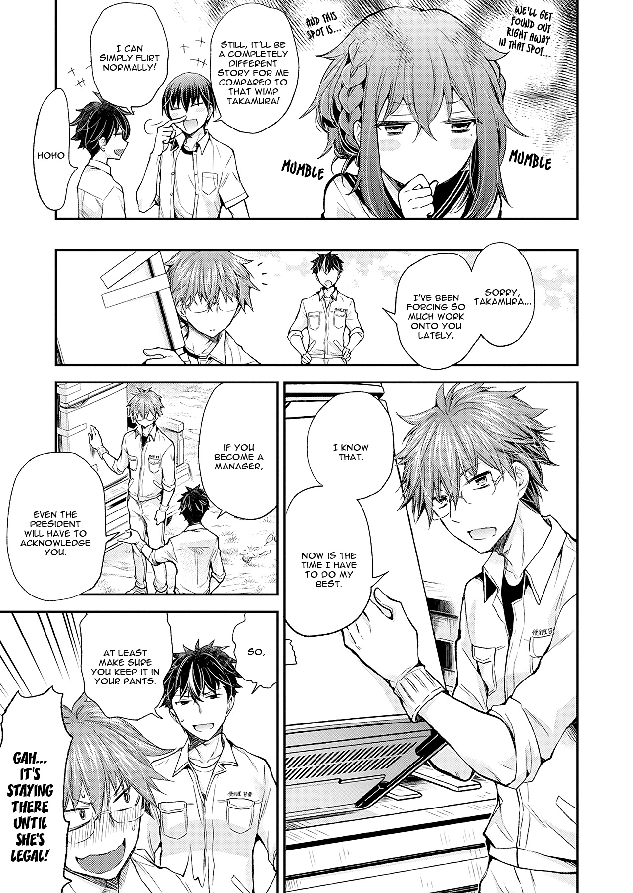 Henjo - Hen Na Jyoshi Kousei Amaguri Senko Chapter 95 #9