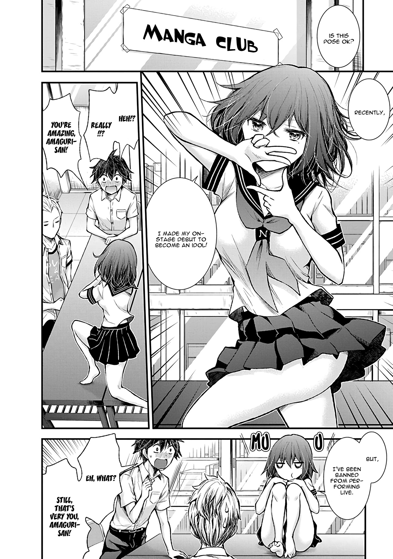 Henjo - Hen Na Jyoshi Kousei Amaguri Senko Chapter 75 #3