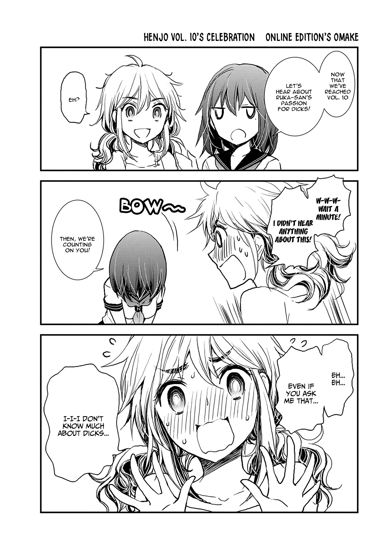 Henjo - Hen Na Jyoshi Kousei Amaguri Senko Chapter 66 #25