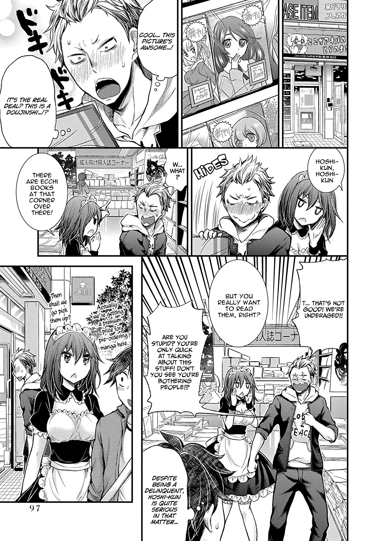 Henjo - Hen Na Jyoshi Kousei Amaguri Senko Chapter 50 #8