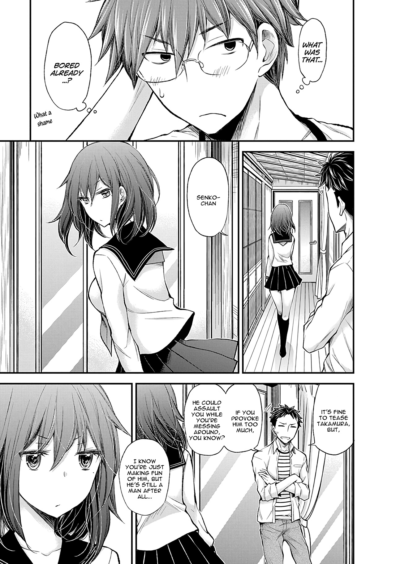 Henjo - Hen Na Jyoshi Kousei Amaguri Senko Chapter 46 #16