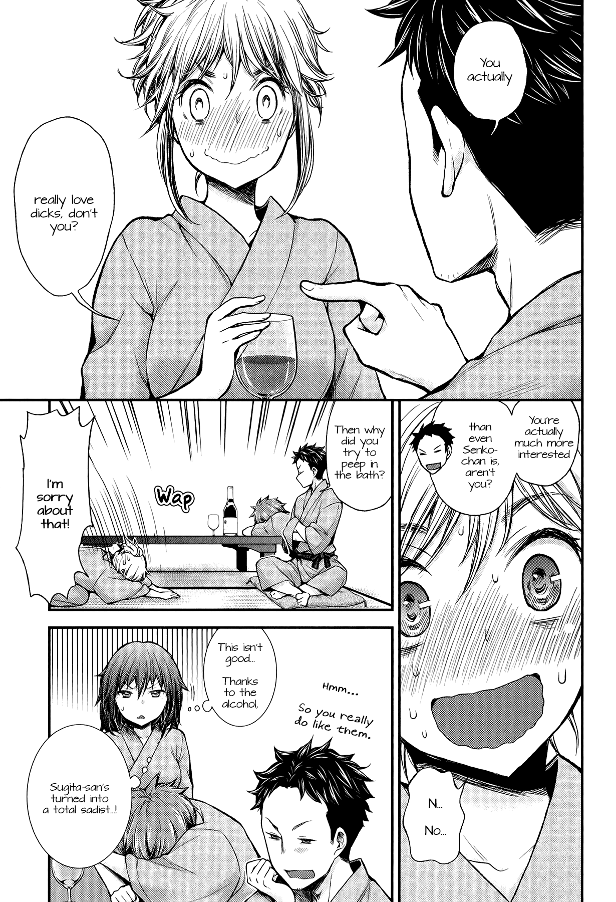 Henjo - Hen Na Jyoshi Kousei Amaguri Senko Chapter 35 #9