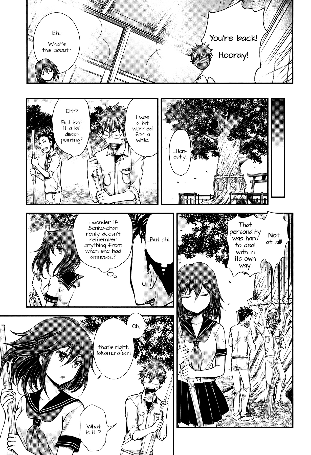 Henjo - Hen Na Jyoshi Kousei Amaguri Senko Chapter 32 #19