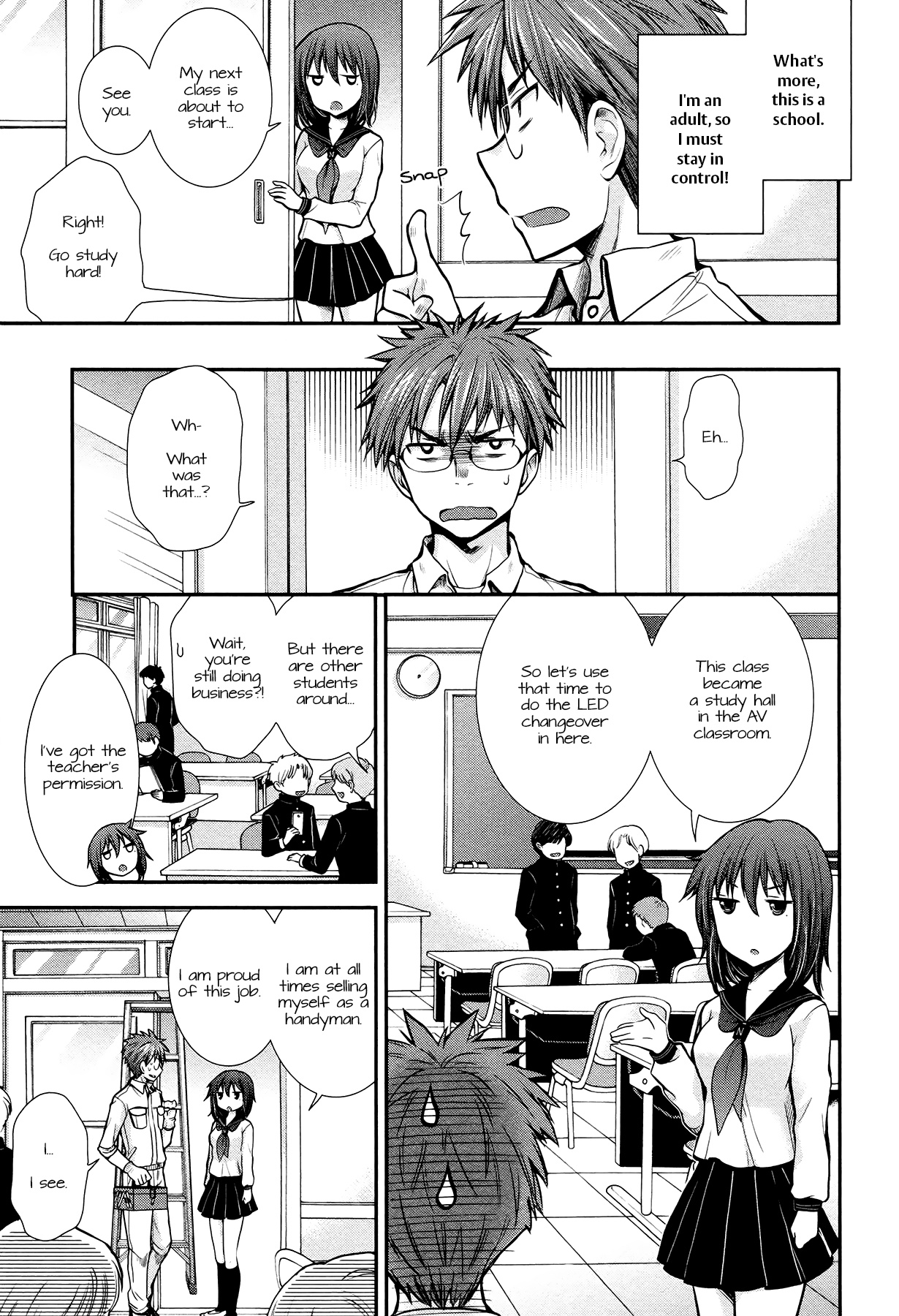 Henjo - Hen Na Jyoshi Kousei Amaguri Senko Chapter 6 #10