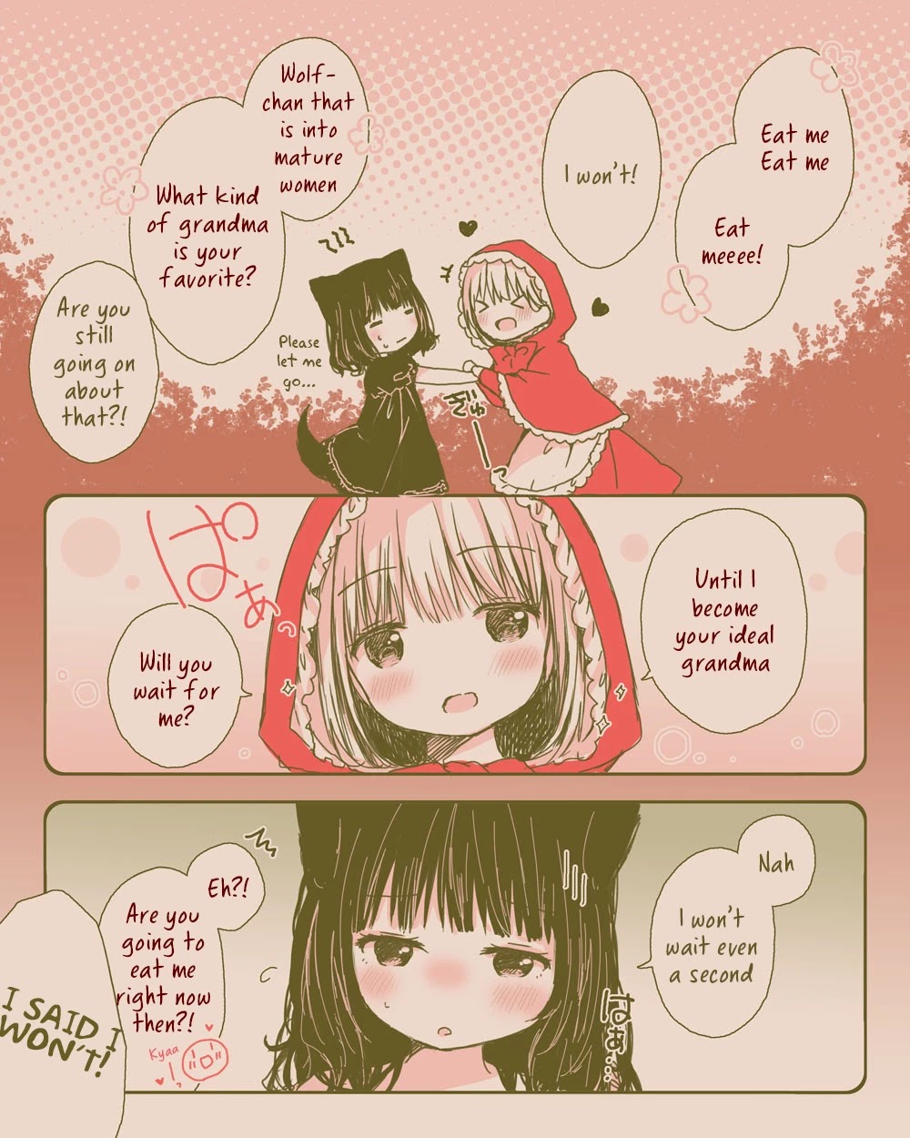 Daring Little Red Riding Hood And Herbivorous Wolf-Chan Chapter 1 #2