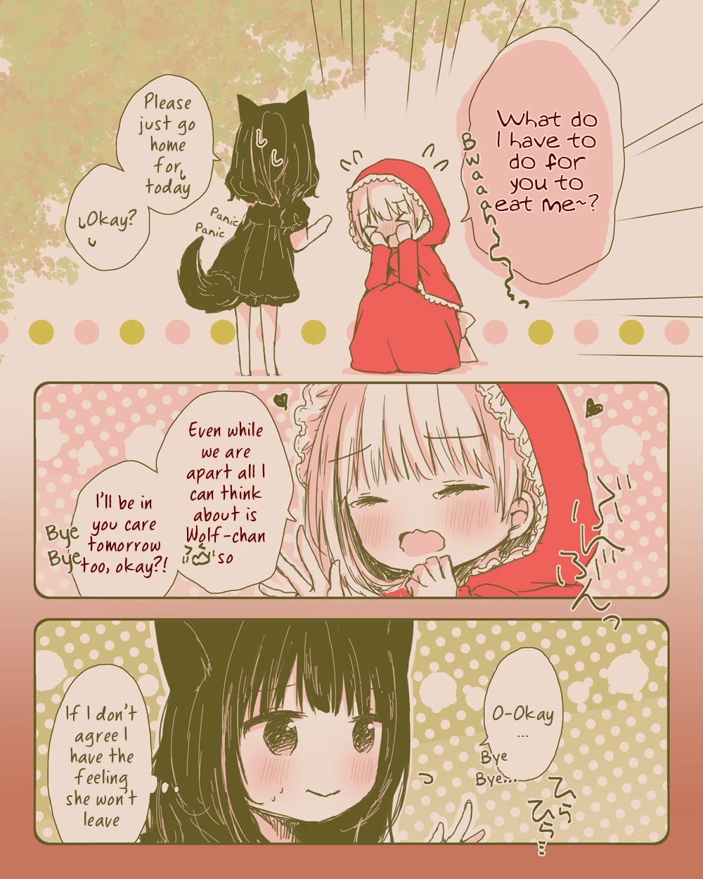 Daring Little Red Riding Hood And Herbivorous Wolf-Chan Chapter 1 #3