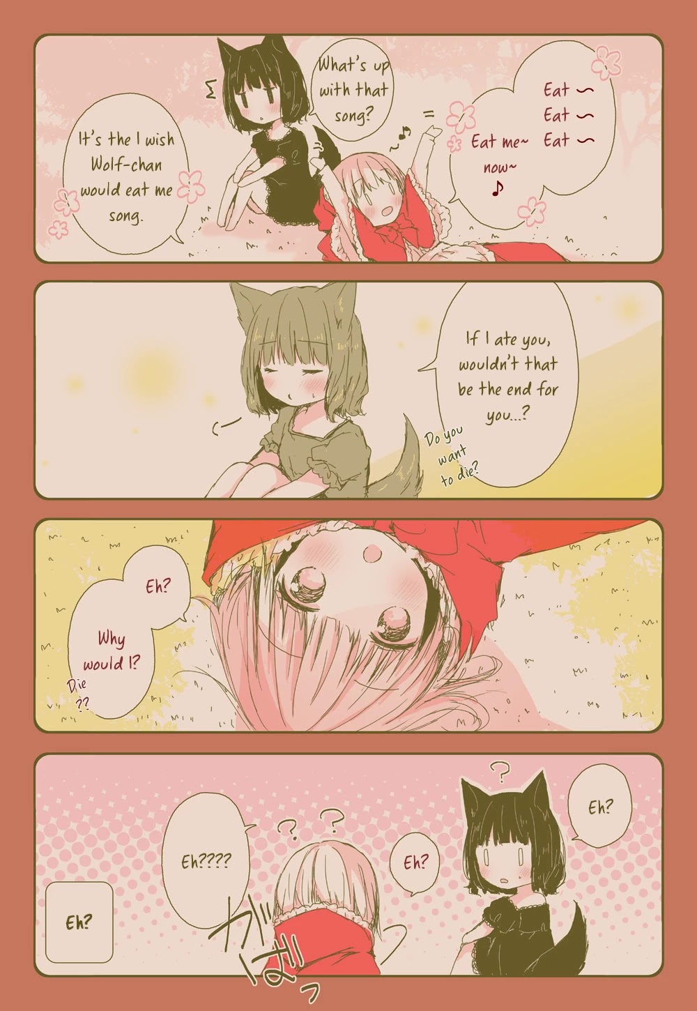 Daring Little Red Riding Hood And Herbivorous Wolf-Chan Chapter 1 #7