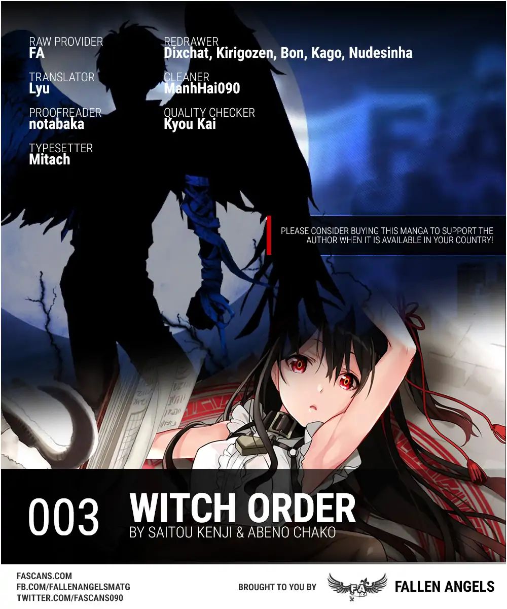 Witch Order Chapter 3 #1