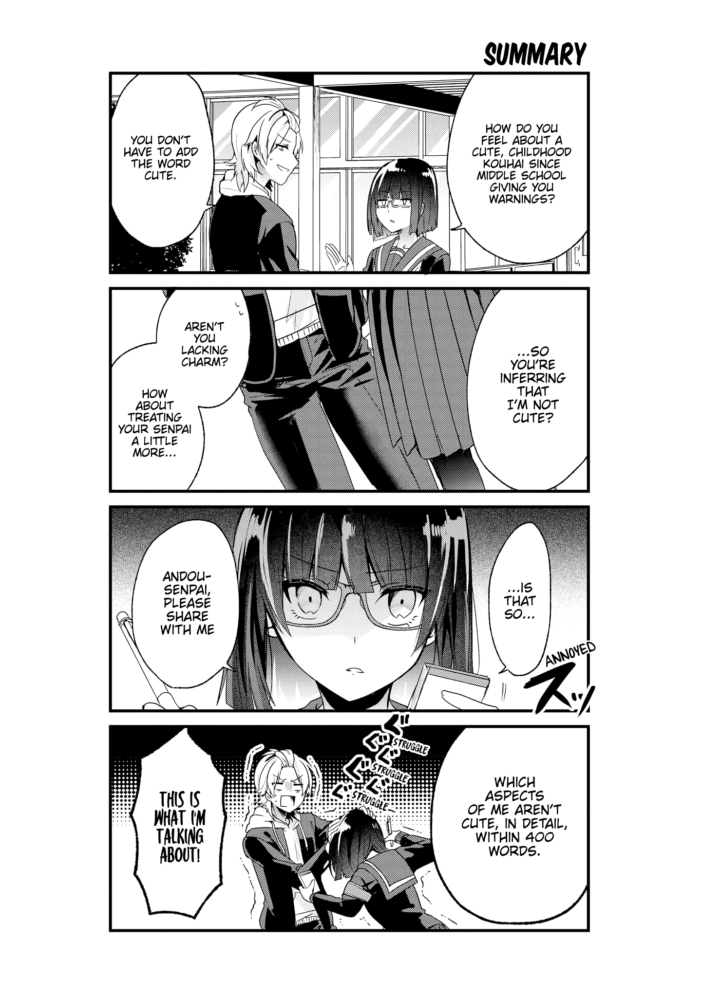 Just Flirting With A Cute, Annoying Kouhai Chapter 5 #7