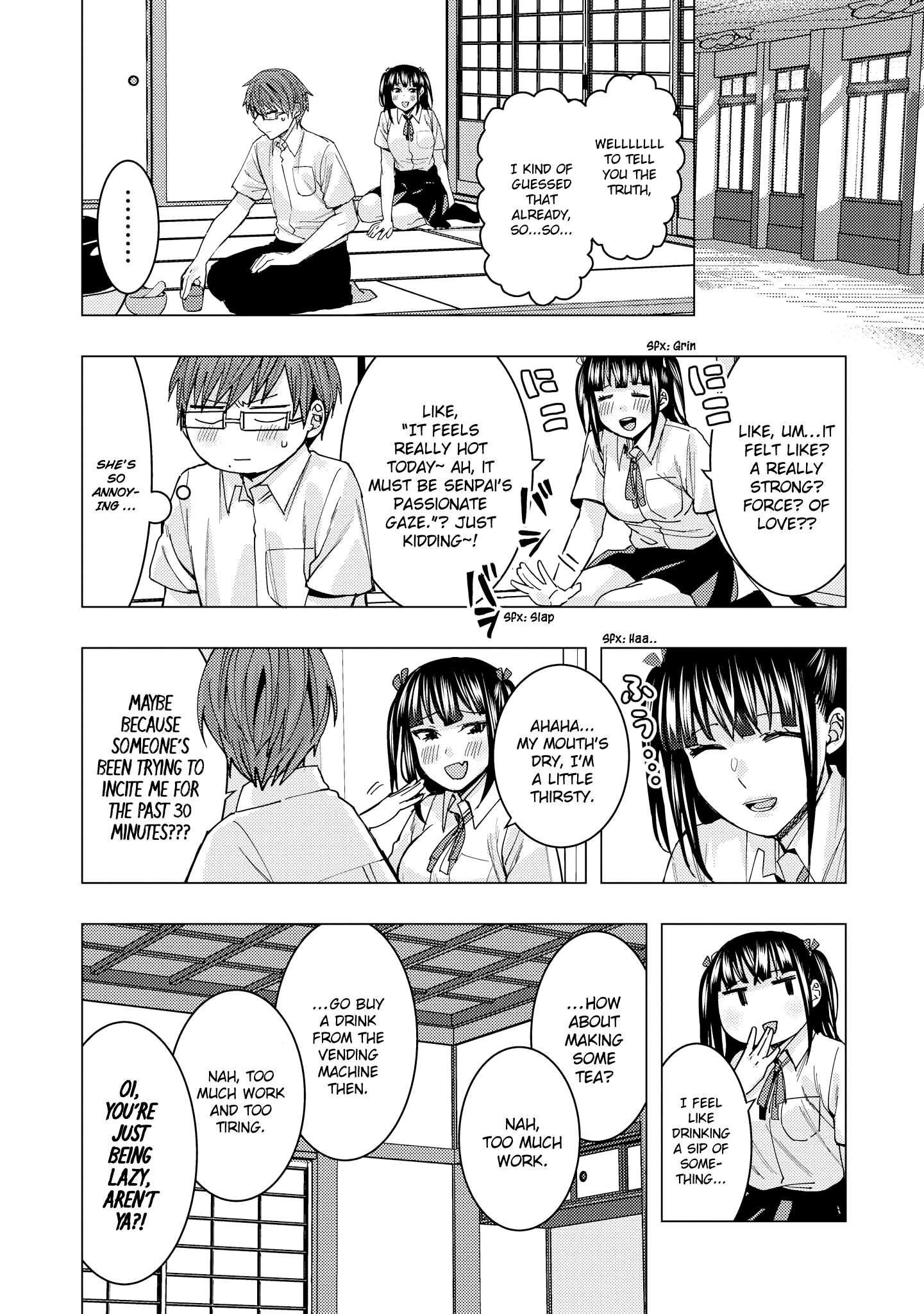 Just Flirting With A Cute, Annoying Kouhai Chapter 4 #4
