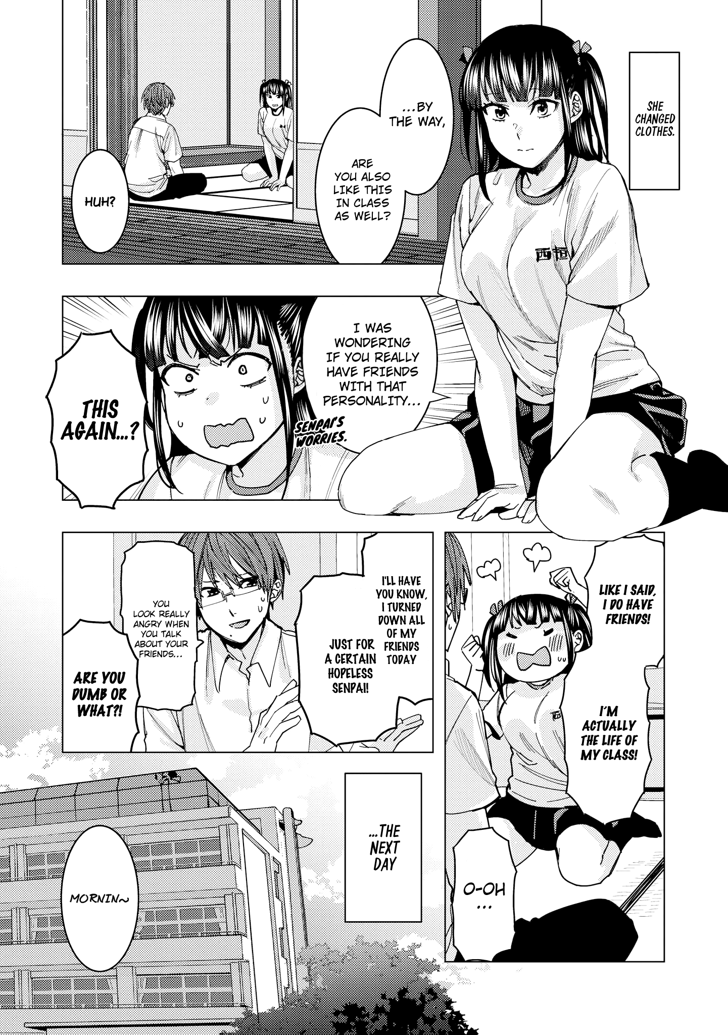 Just Flirting With A Cute, Annoying Kouhai Chapter 4 #9