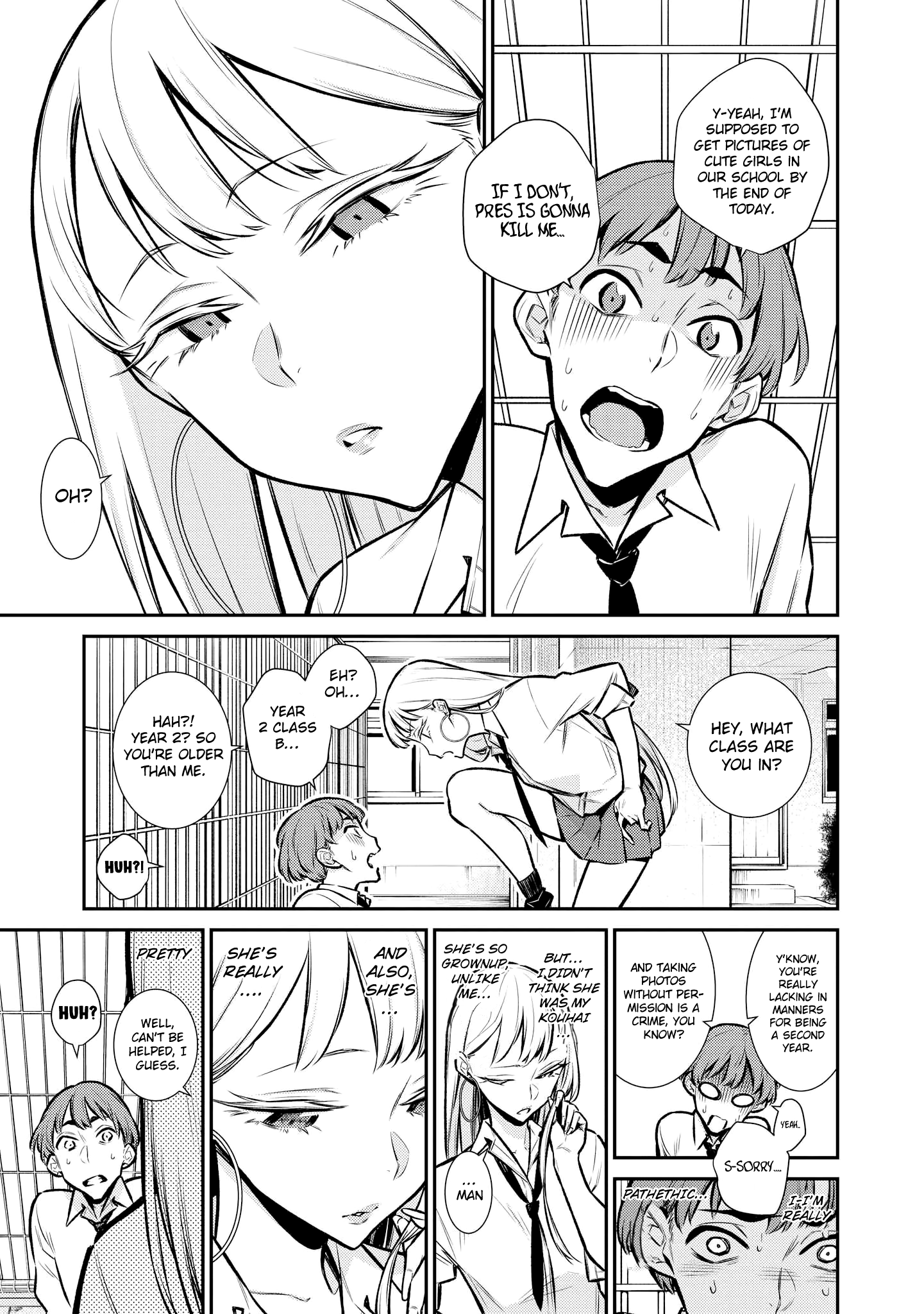 Just Flirting With A Cute, Annoying Kouhai Chapter 1 #3