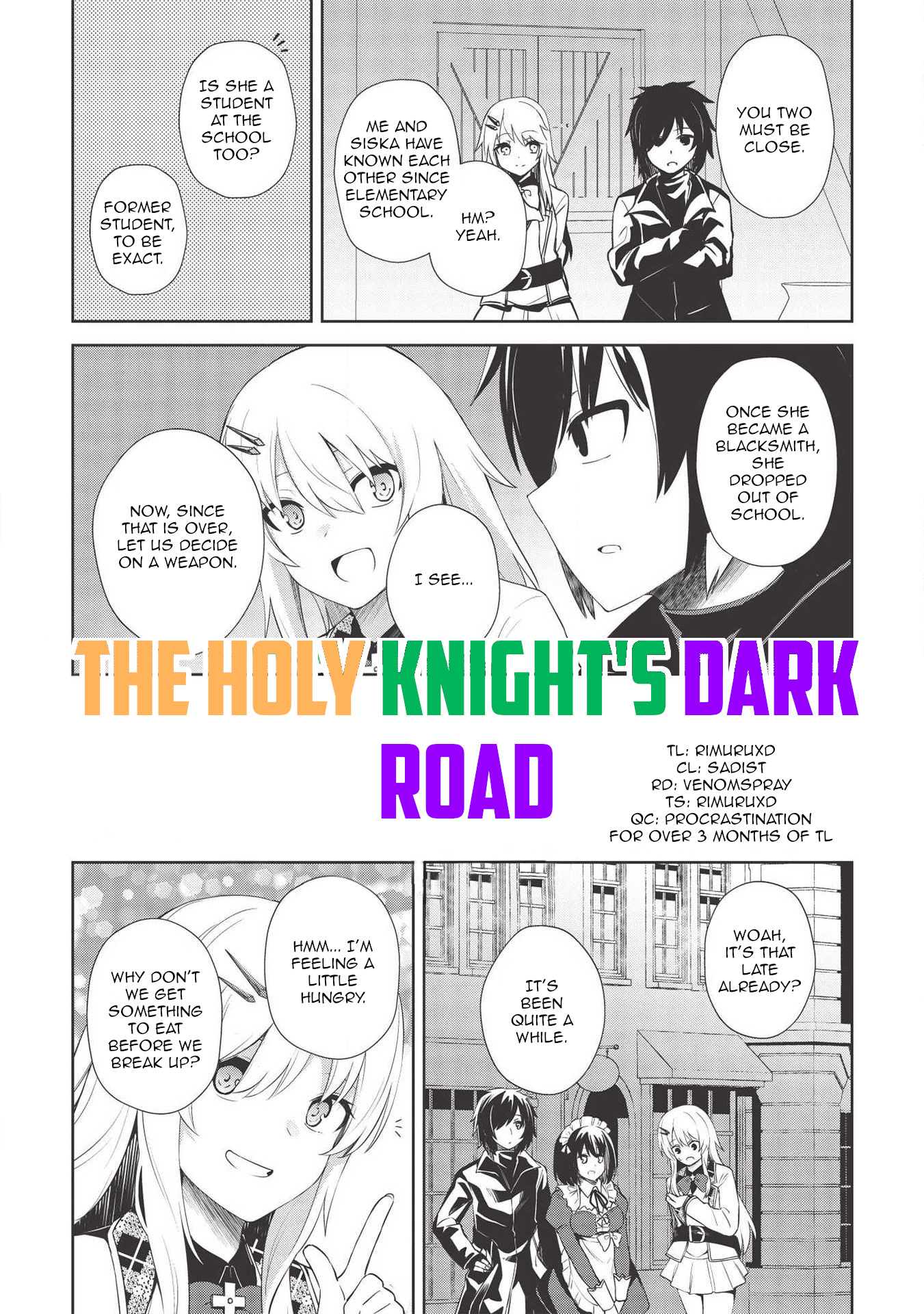 The Holy Knight's Dark Road Chapter 7 #6