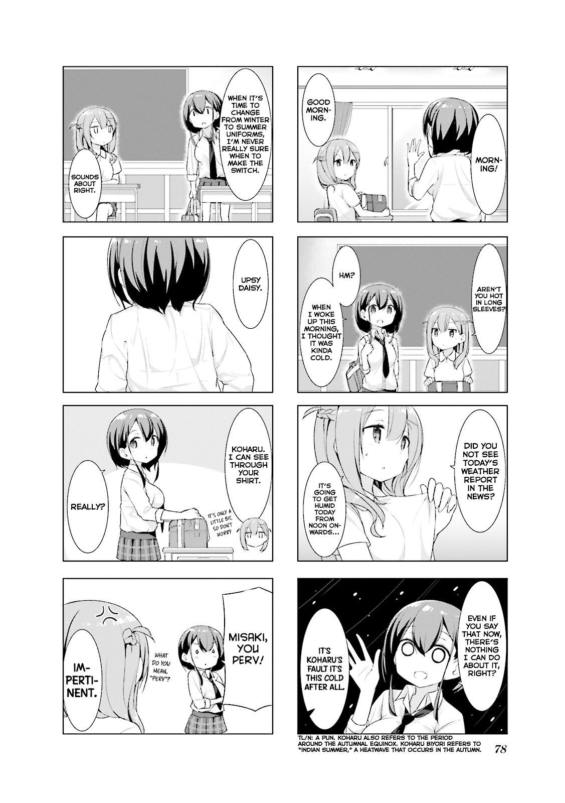 Koharu Biyori (Nekoume) Chapter 9 #3