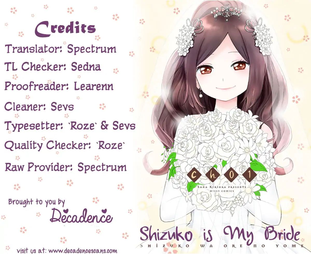 Shizuko Is My Bride Chapter 1 #40