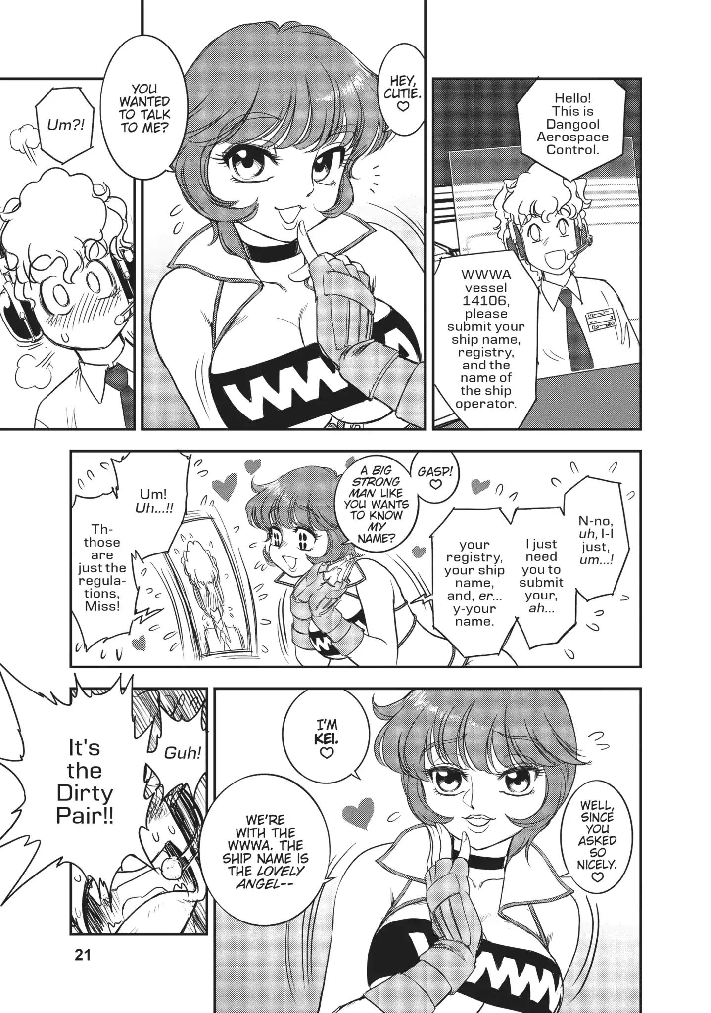 Dirty Pair (Hisao Tamaki) Chapter 0.1 #18