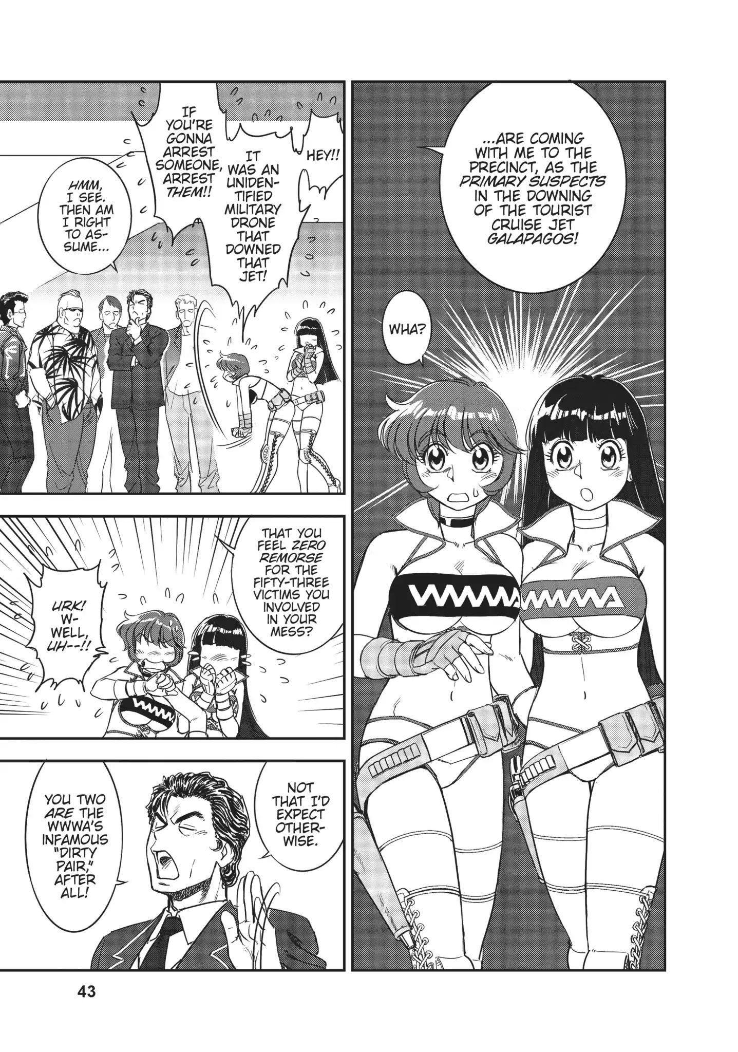 Dirty Pair (Hisao Tamaki) Chapter 0.1 #37