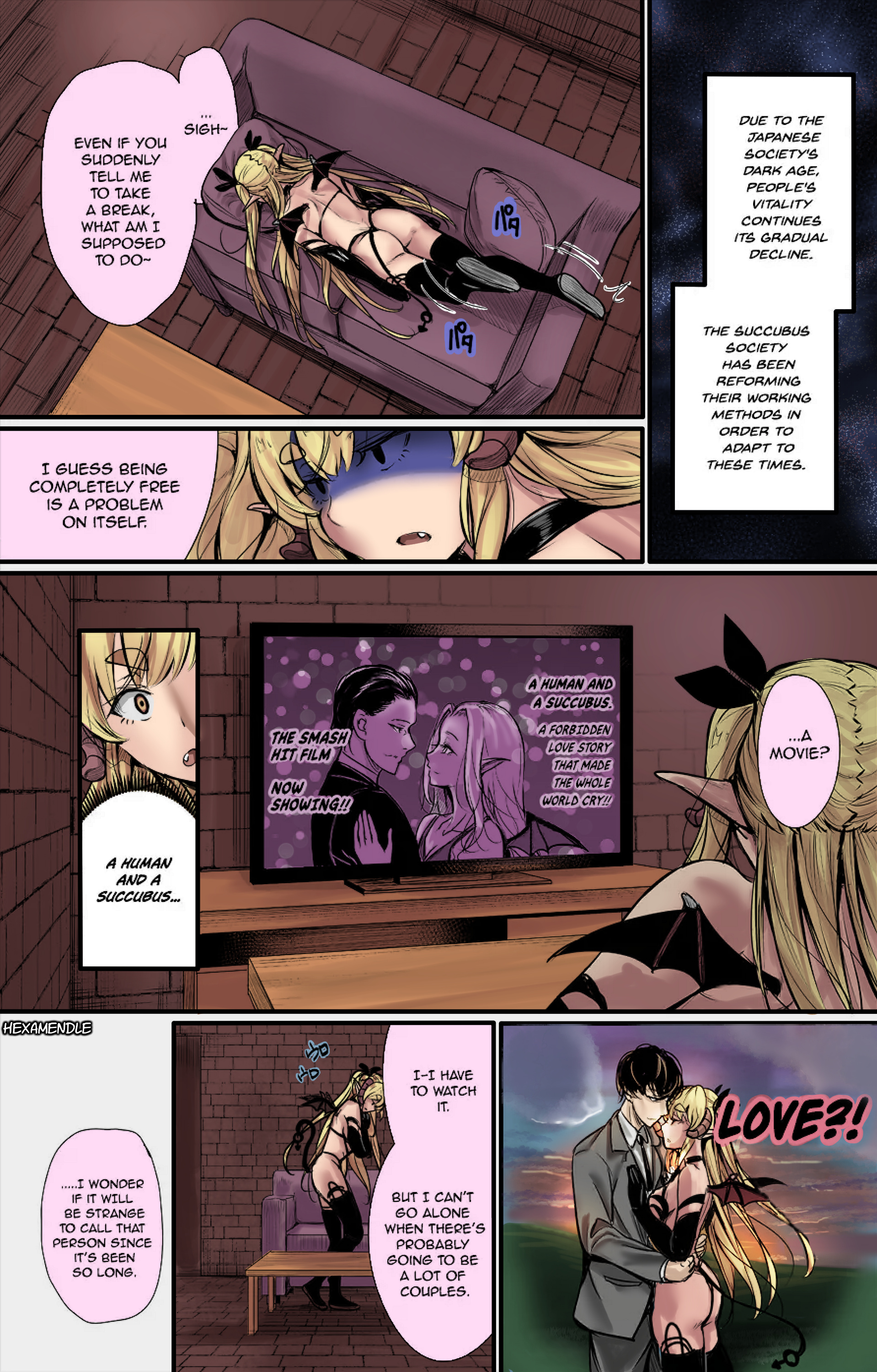 Shachiku Succubus No Hanashi (Fan Colored) Chapter 11 #2