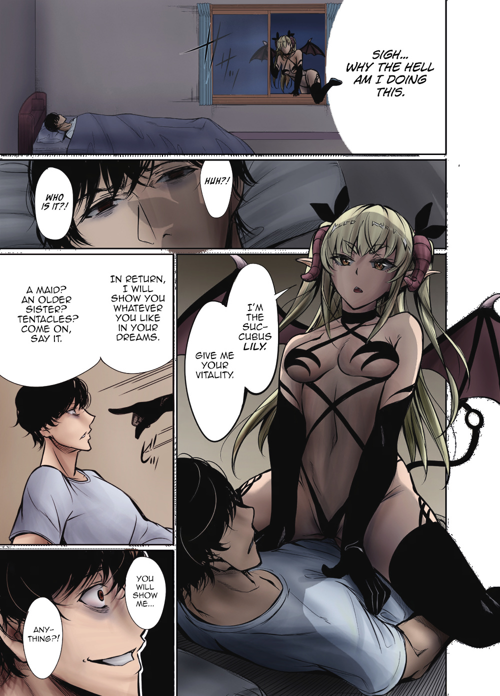 Shachiku Succubus No Hanashi (Fan Colored) Chapter 1 #3