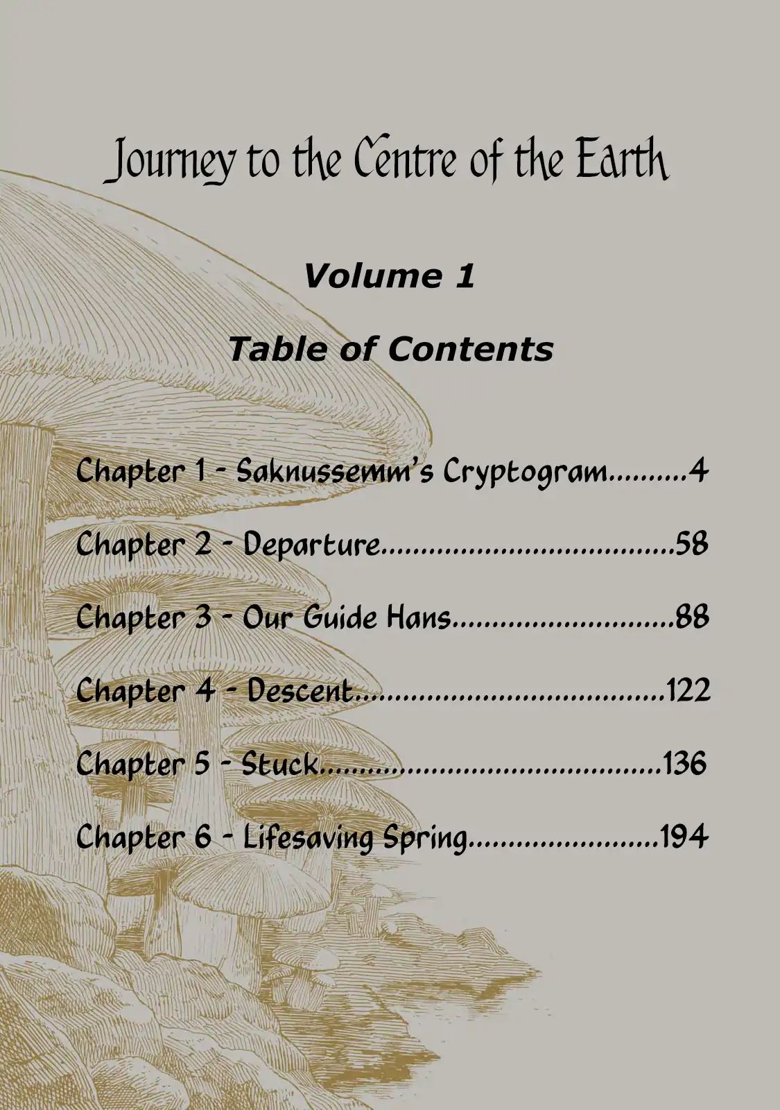 Journey To The Center Of The Earth Chapter 1 #4