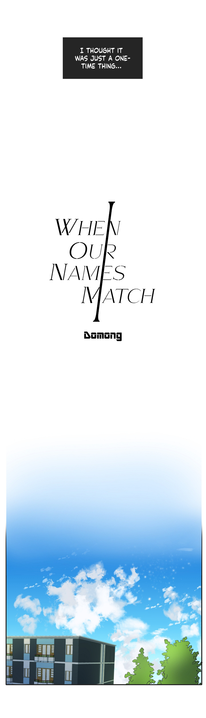 When Our Names Match Chapter 2 #19