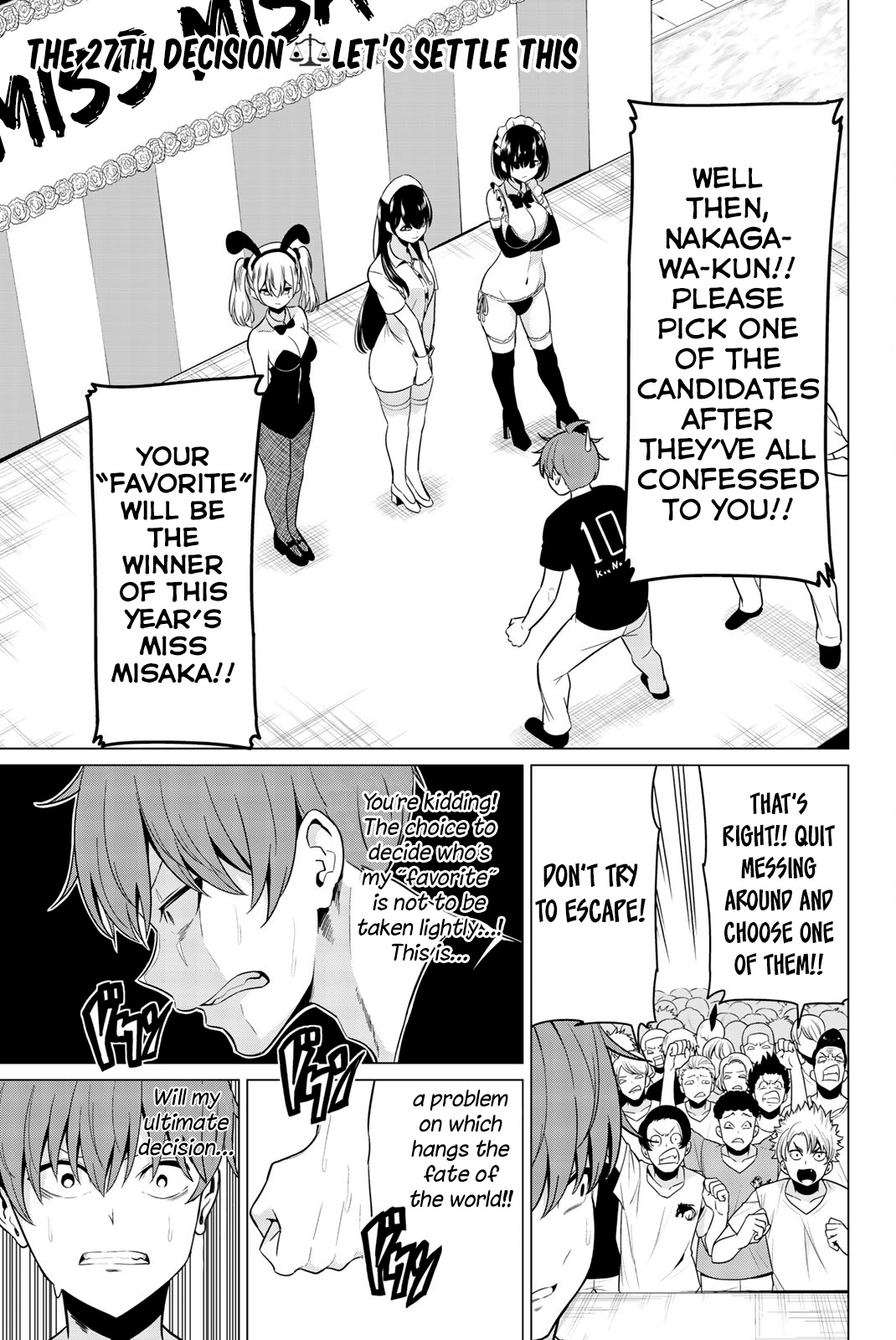 Sekai Ka Kanojo Ka Erabenai Chapter 27 #2