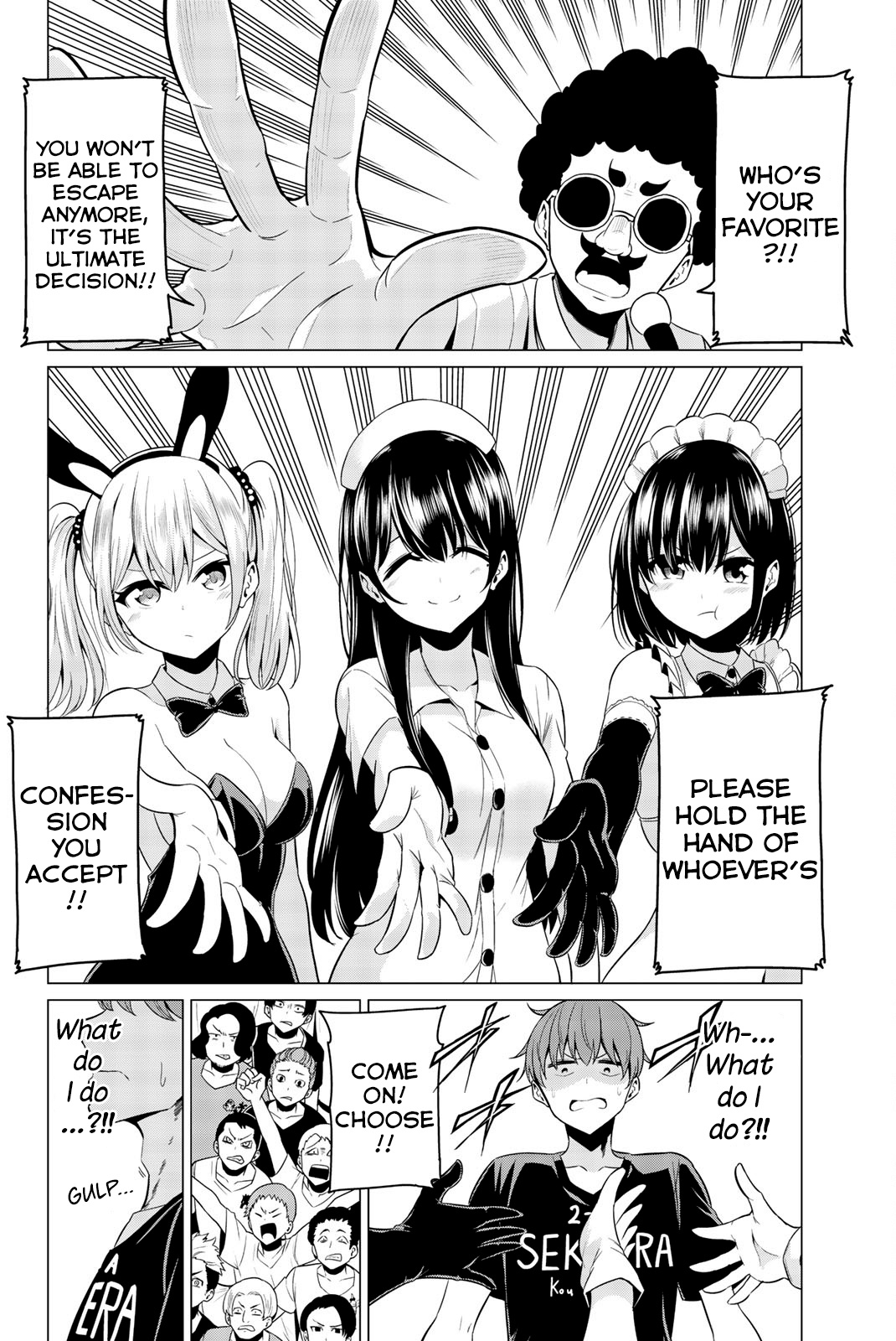 Sekai Ka Kanojo Ka Erabenai Chapter 27 #8