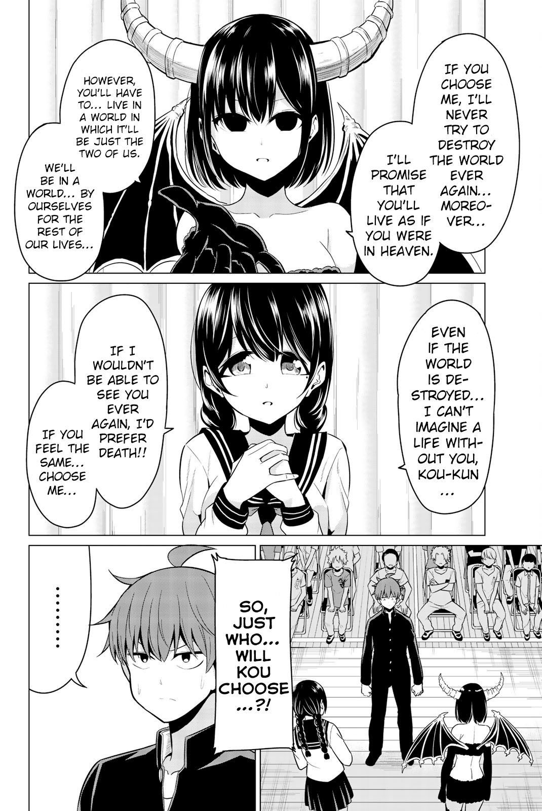 Sekai Ka Kanojo Ka Erabenai Chapter 27 #32