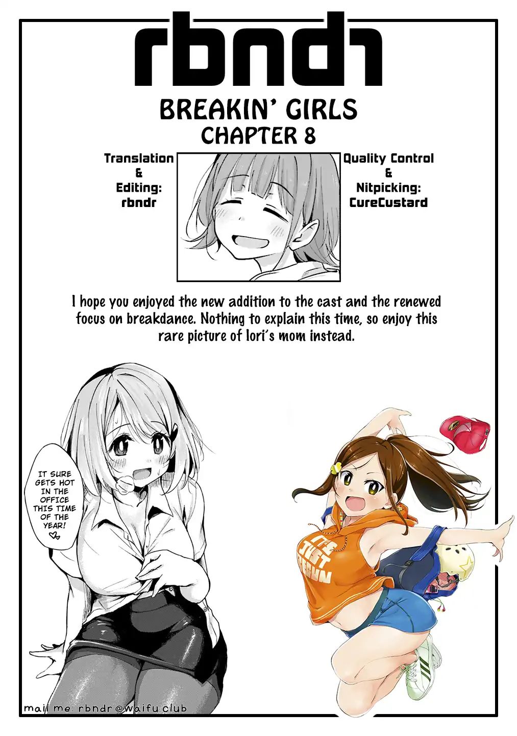 Breakin' Girls! Chapter 8 #27