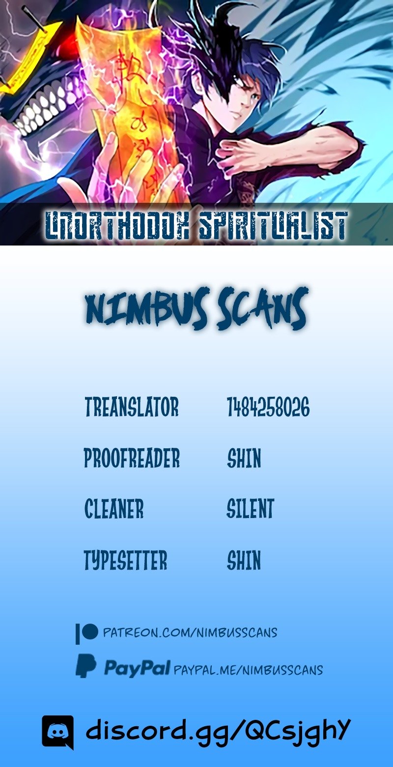 Unorthodox Spiritualist Chapter 1 #1