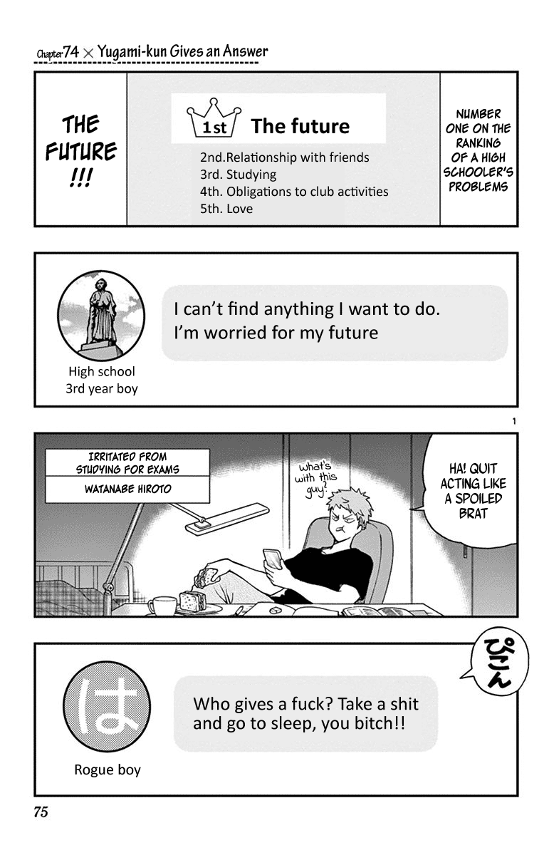 Yugami-Kun Ni Wa Tomodachi Ga Inai Chapter 74 #1