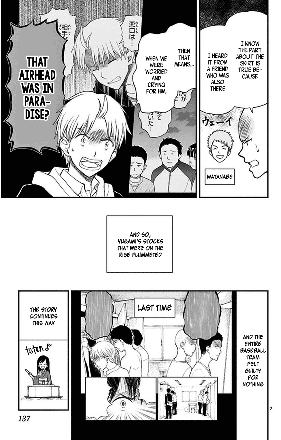 Yugami-Kun Ni Wa Tomodachi Ga Inai Chapter 36 #7