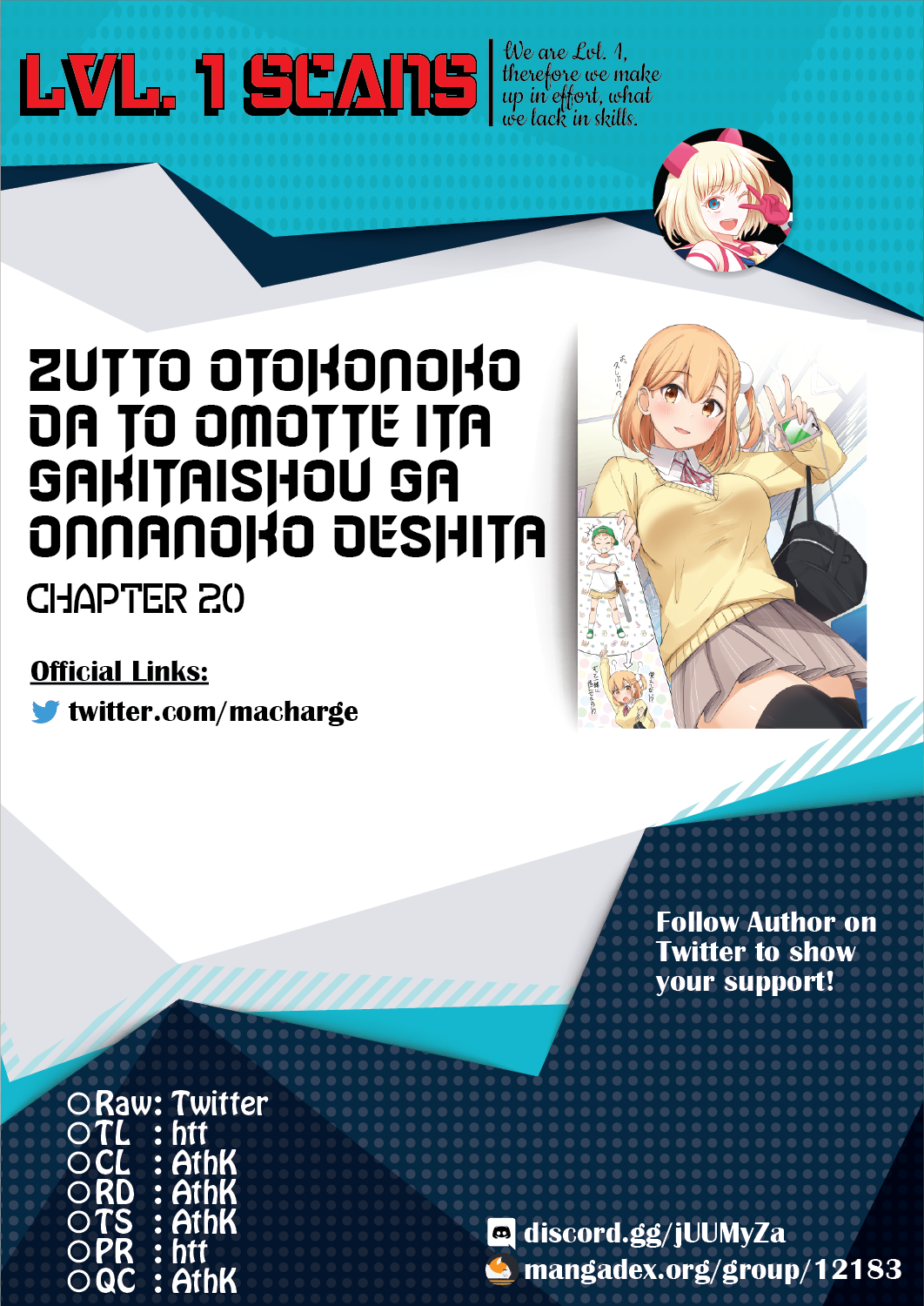 Zutto Otokonoko Da To Omotte Ita Gakitaishou Ga Onnanoko Deshita Chapter 20 #2