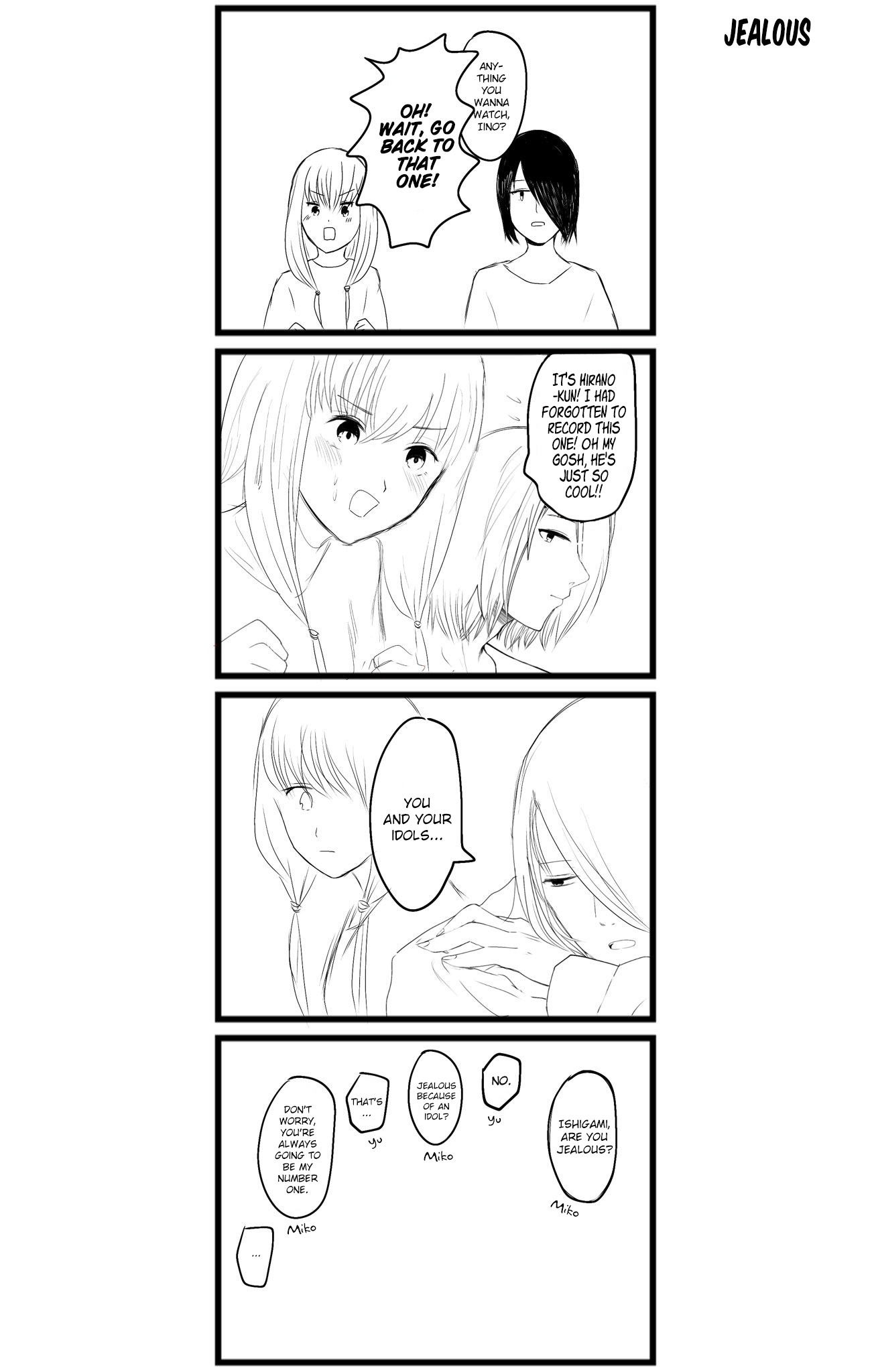 Kaguya-Sama Wa Kokurasetai: Ishigami X Iino Fancomics Chapter 1 #14