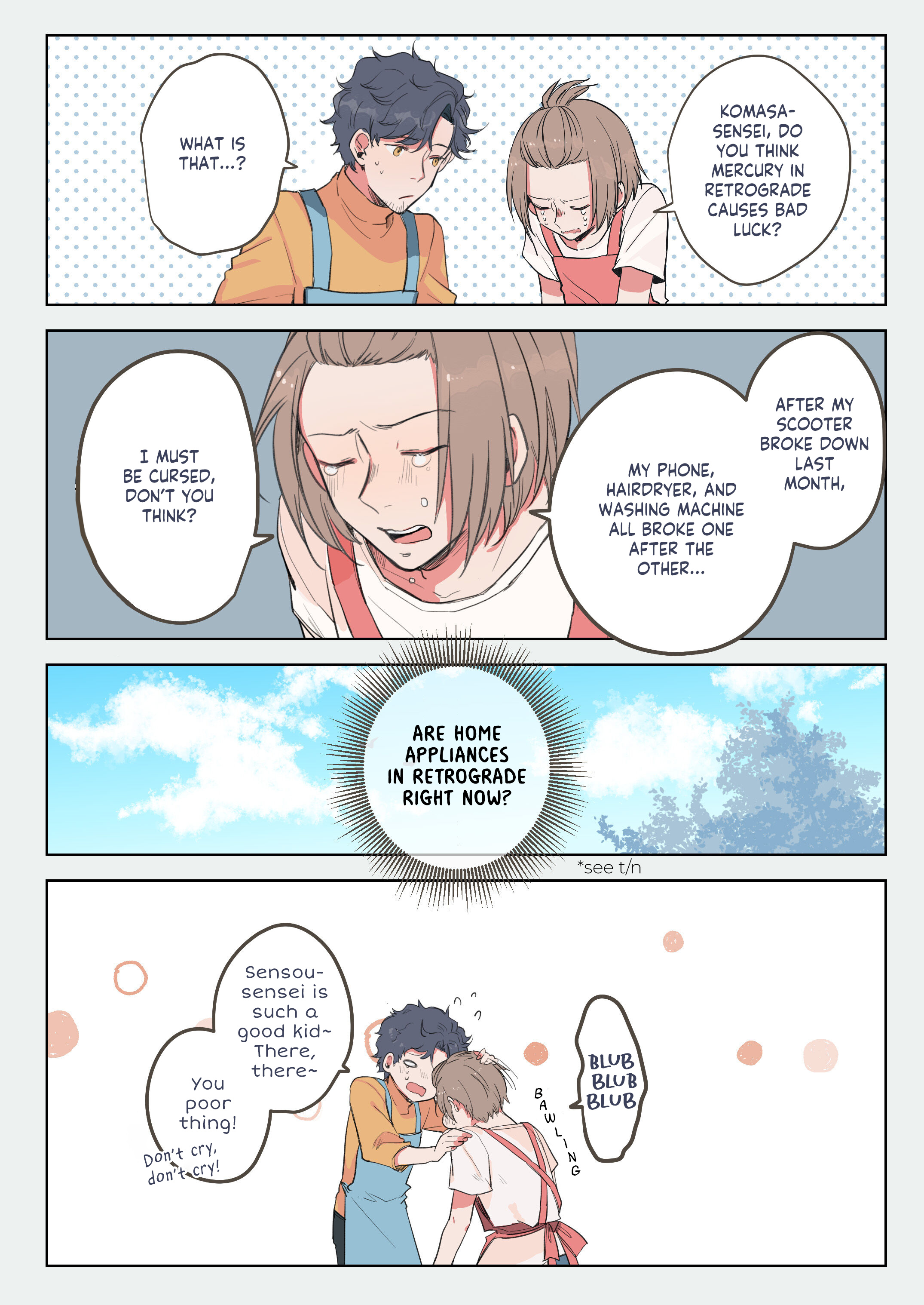 Don't Cry, Teacher! Chapter 4 #6