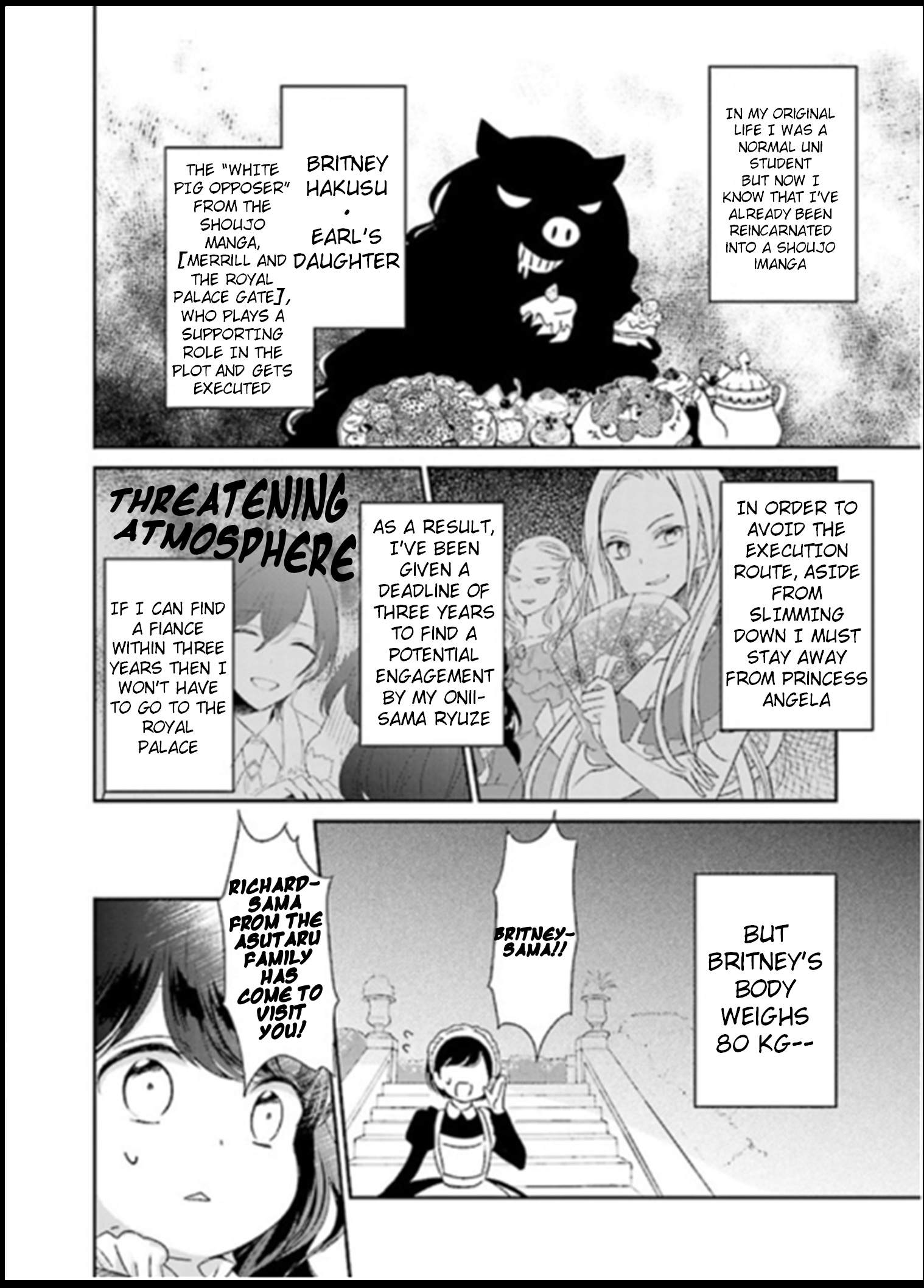 Tensei Saki Ga Shoujo Manga No Shiro Buta Reijou Datta Chapter 2.1 #2