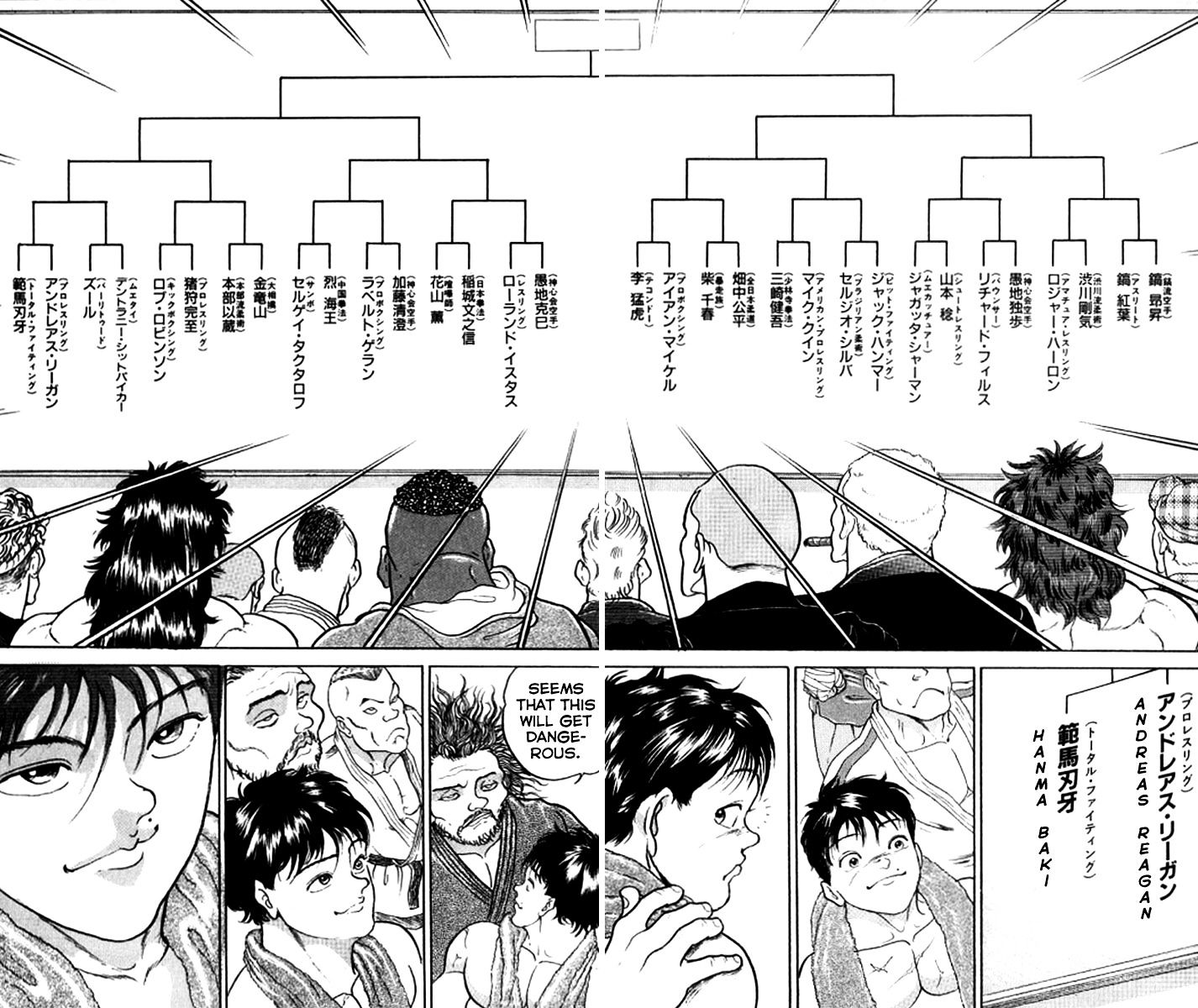 Grappler Baki Chapter 185 #46