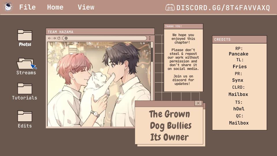 The Grown Dog Bullies Its Owner Chapter 7 #1