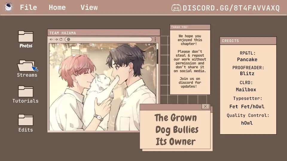 The Grown Dog Bullies Its Owner Chapter 3 #1